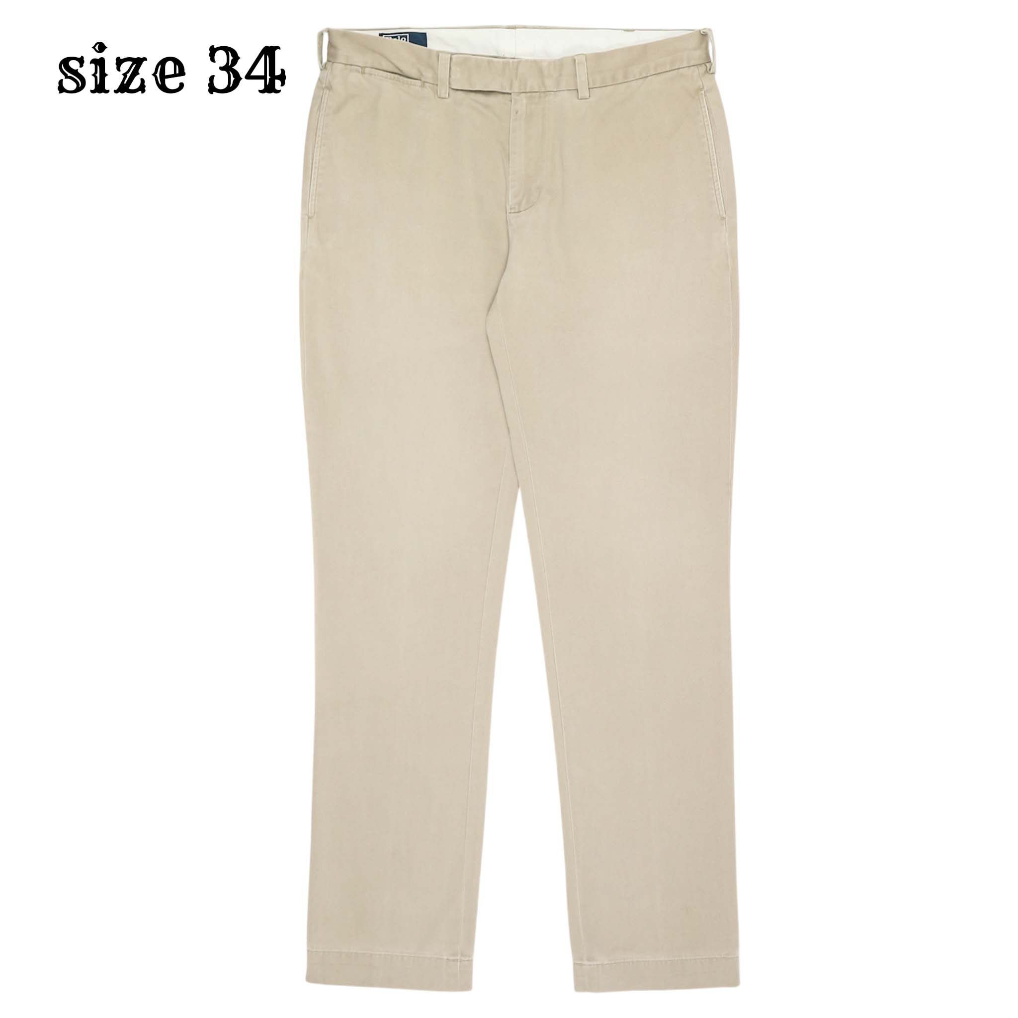 Polo Ralph Lauren Slim Khaki Pants Size 34