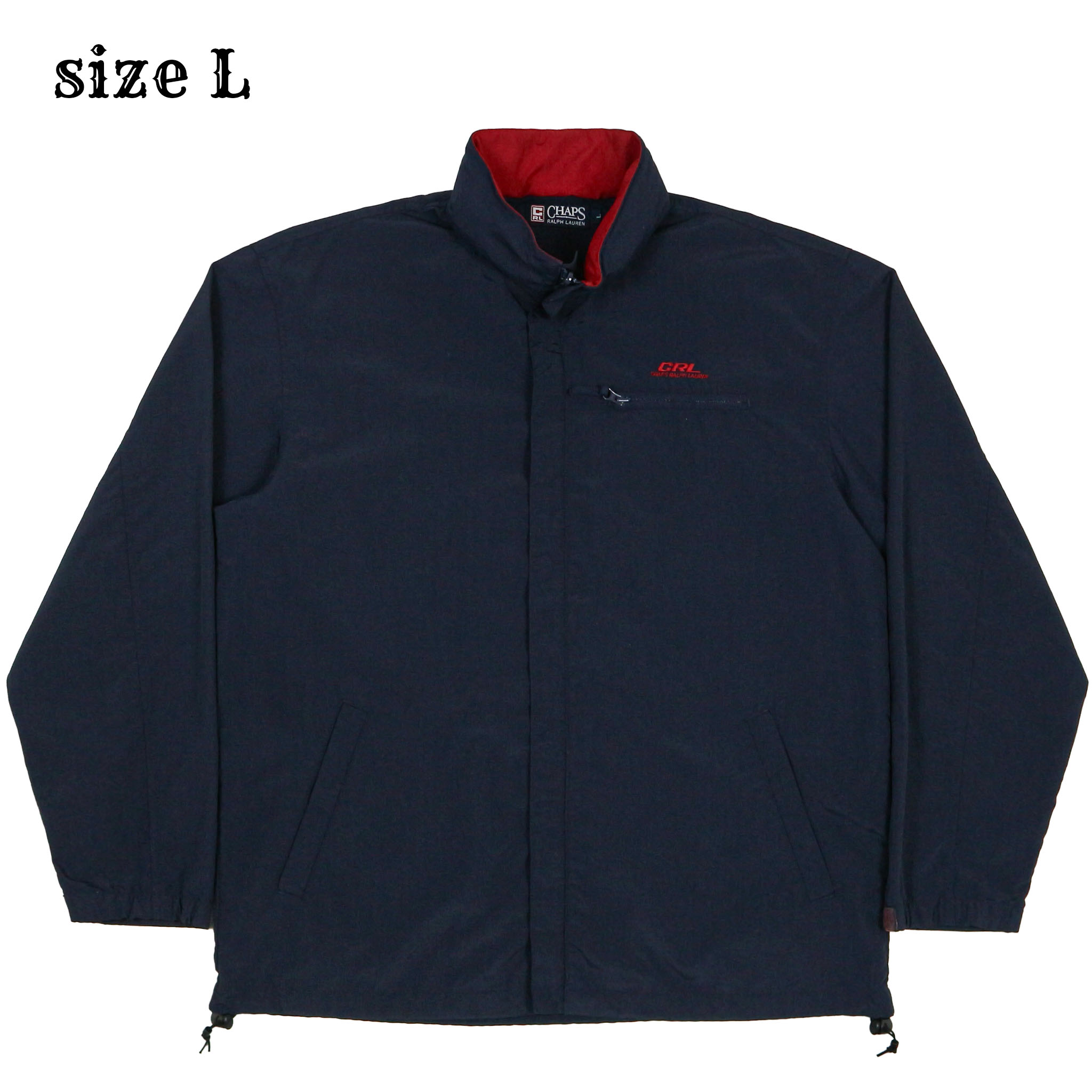 Chaps Ralph Lauren Windbreaker Jacket Size L