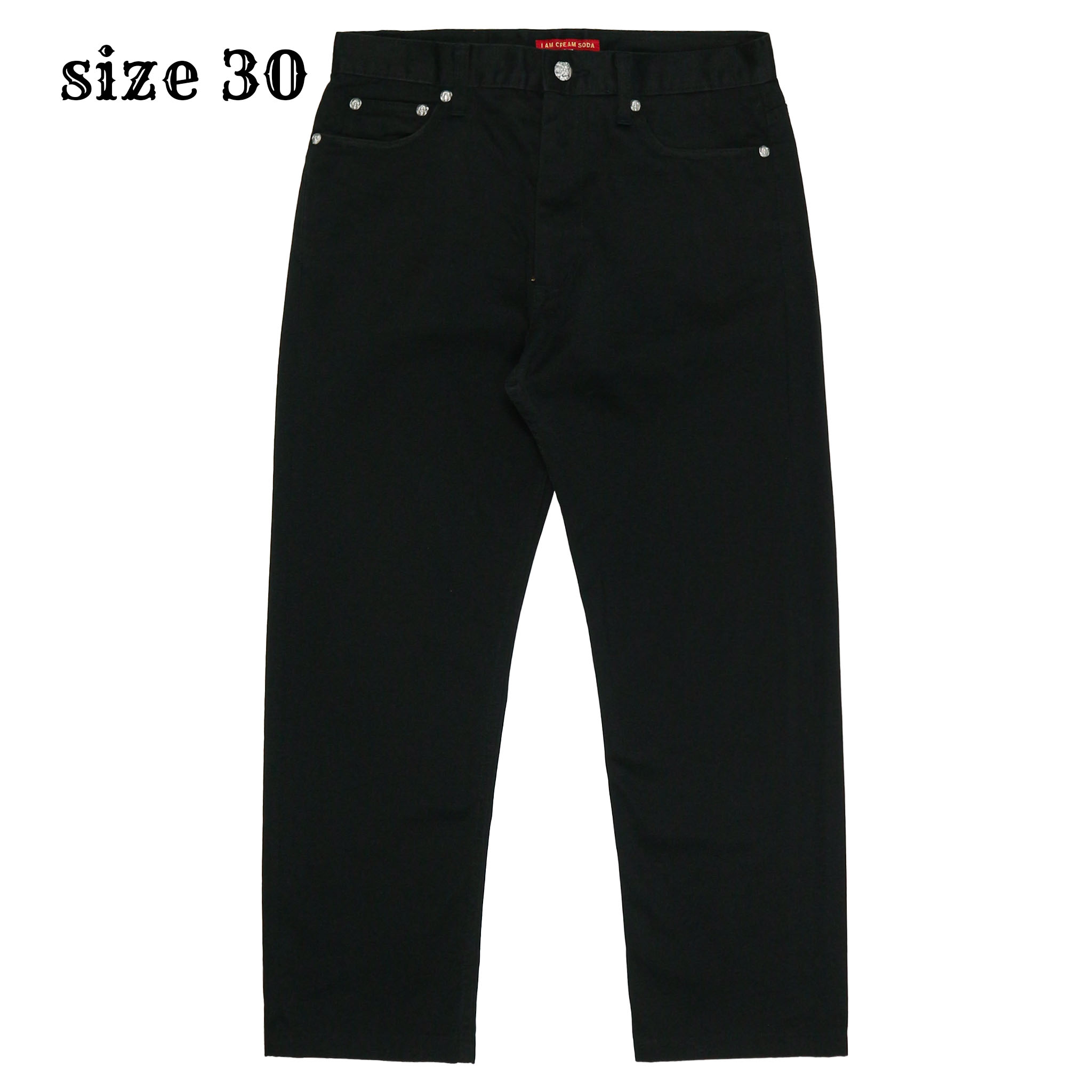 Cream Soda Made in Japan Black Jeans Size 30