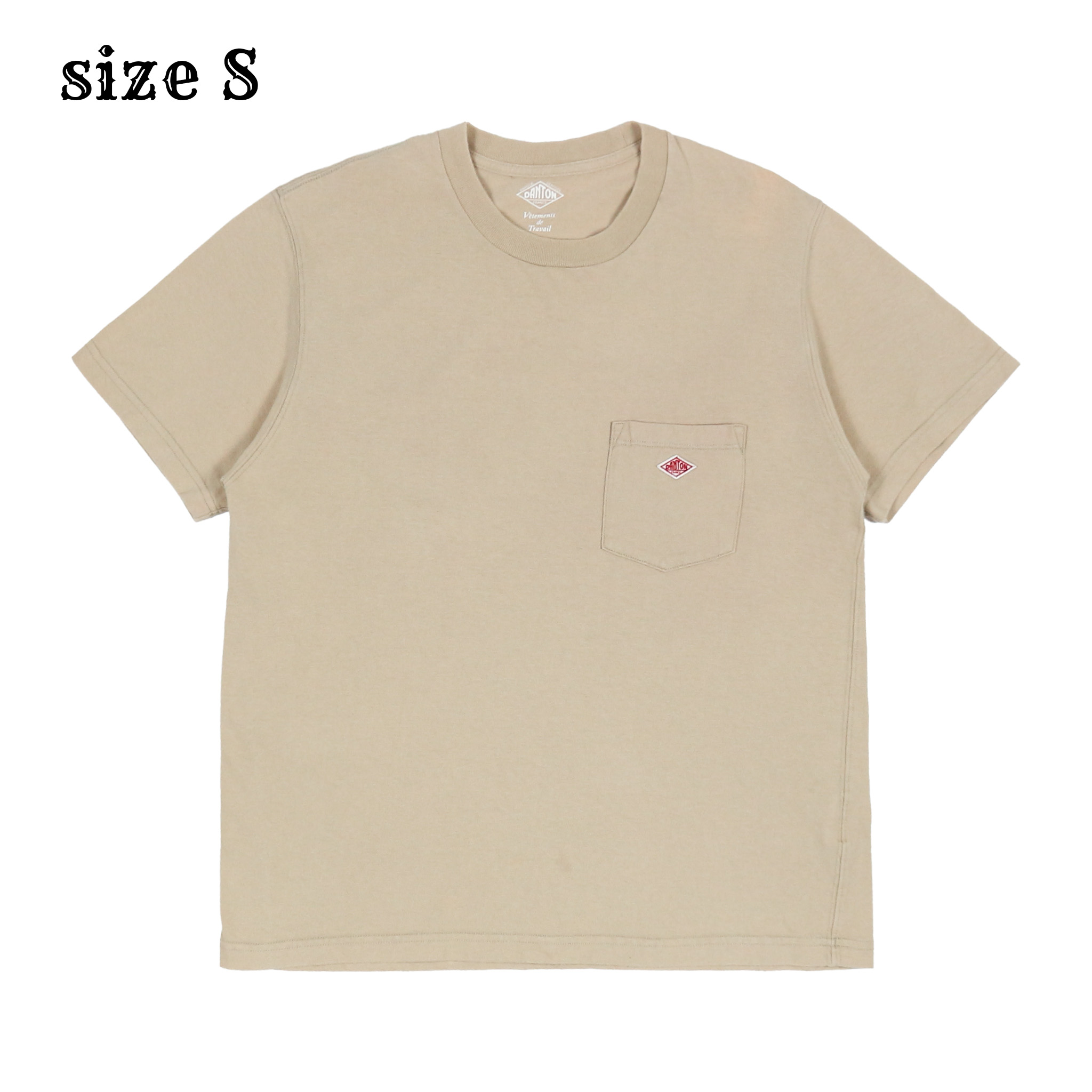 Danton x Beams Logo Pocket T-Shirt Size S
