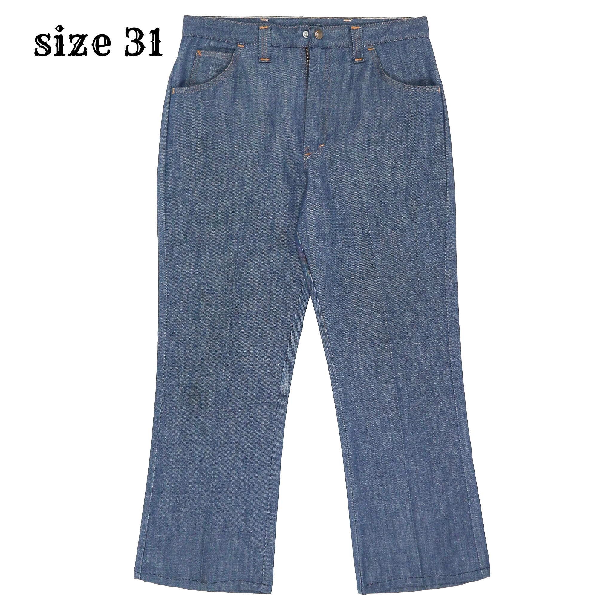 Vintage 70s JCPenney USA Denim Bootcut Jeans Size 31