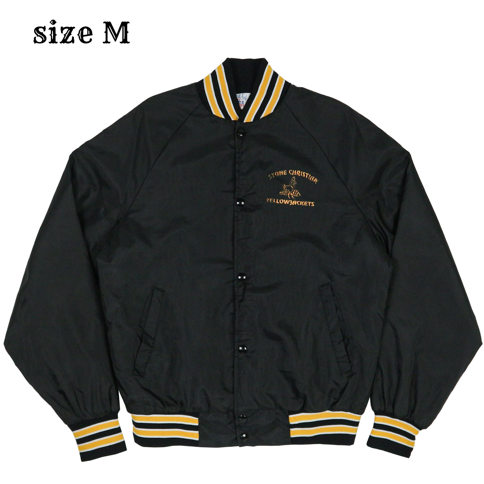 Vtg West Ark ‘Stone Christian” Team Jacket Size M