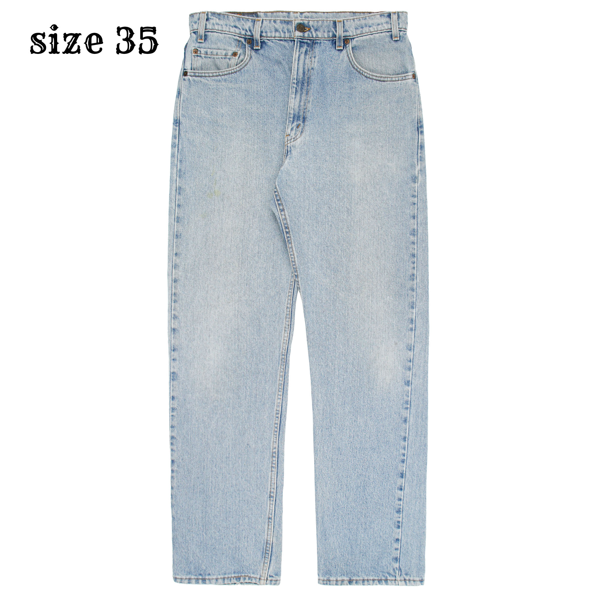 90s Levi's 505 Made in USA Denim Jeans Size 35