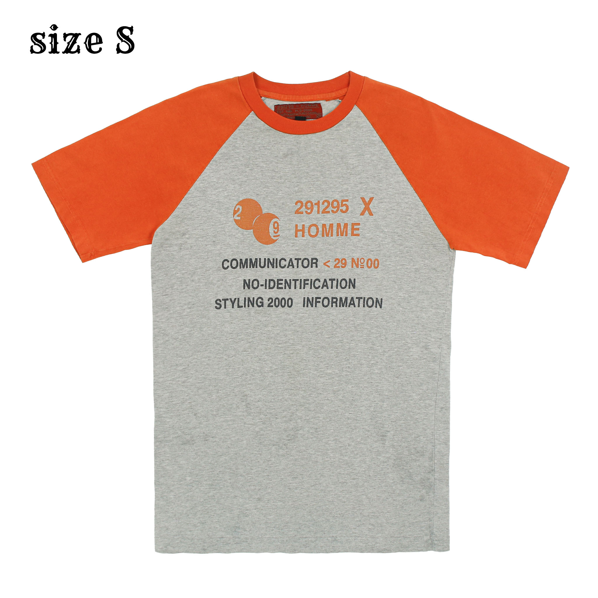 291295 = Homme Brand Graphic T-Shirt Size S