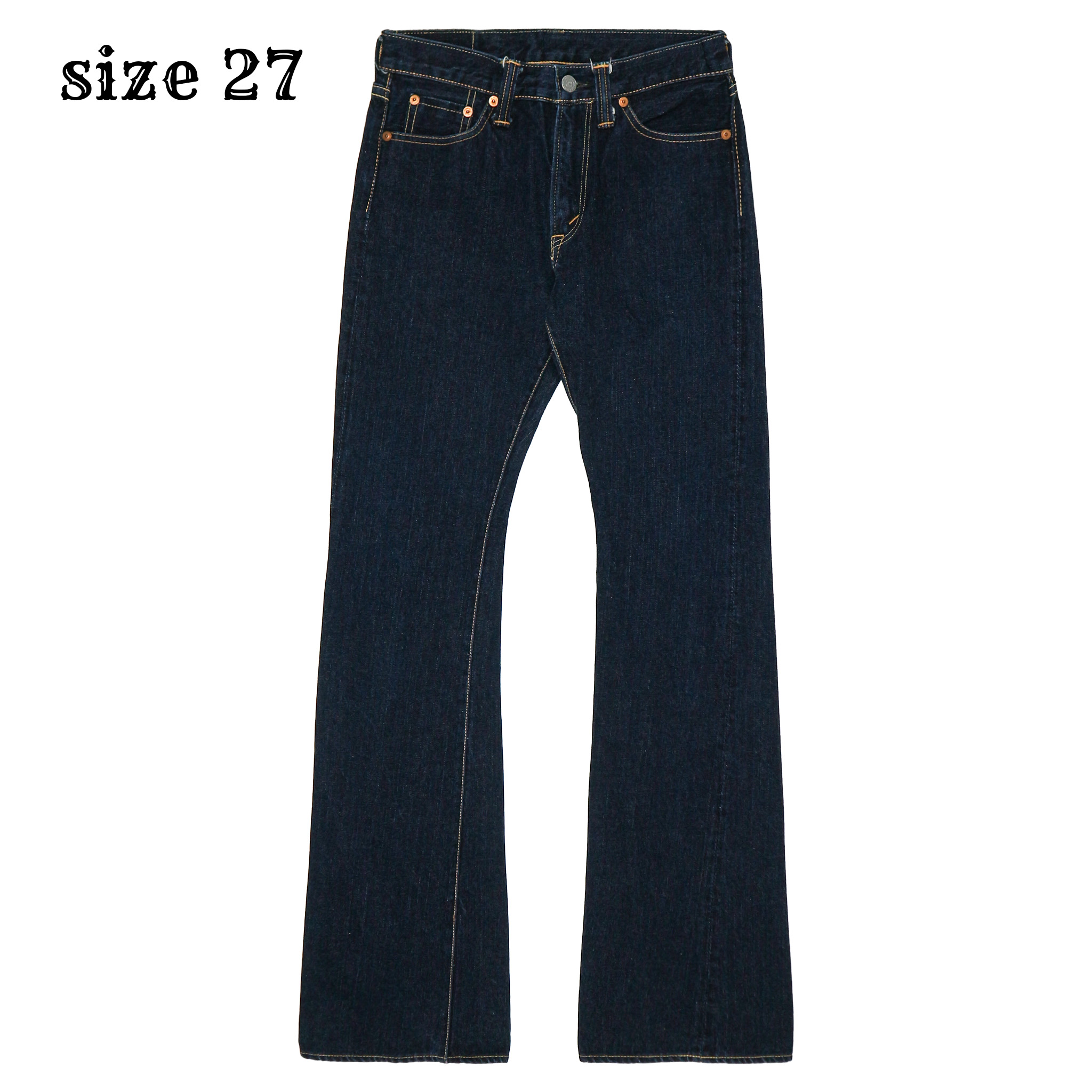 The Flat Head F370 Selvedge Denim Flared Jeans Size 27