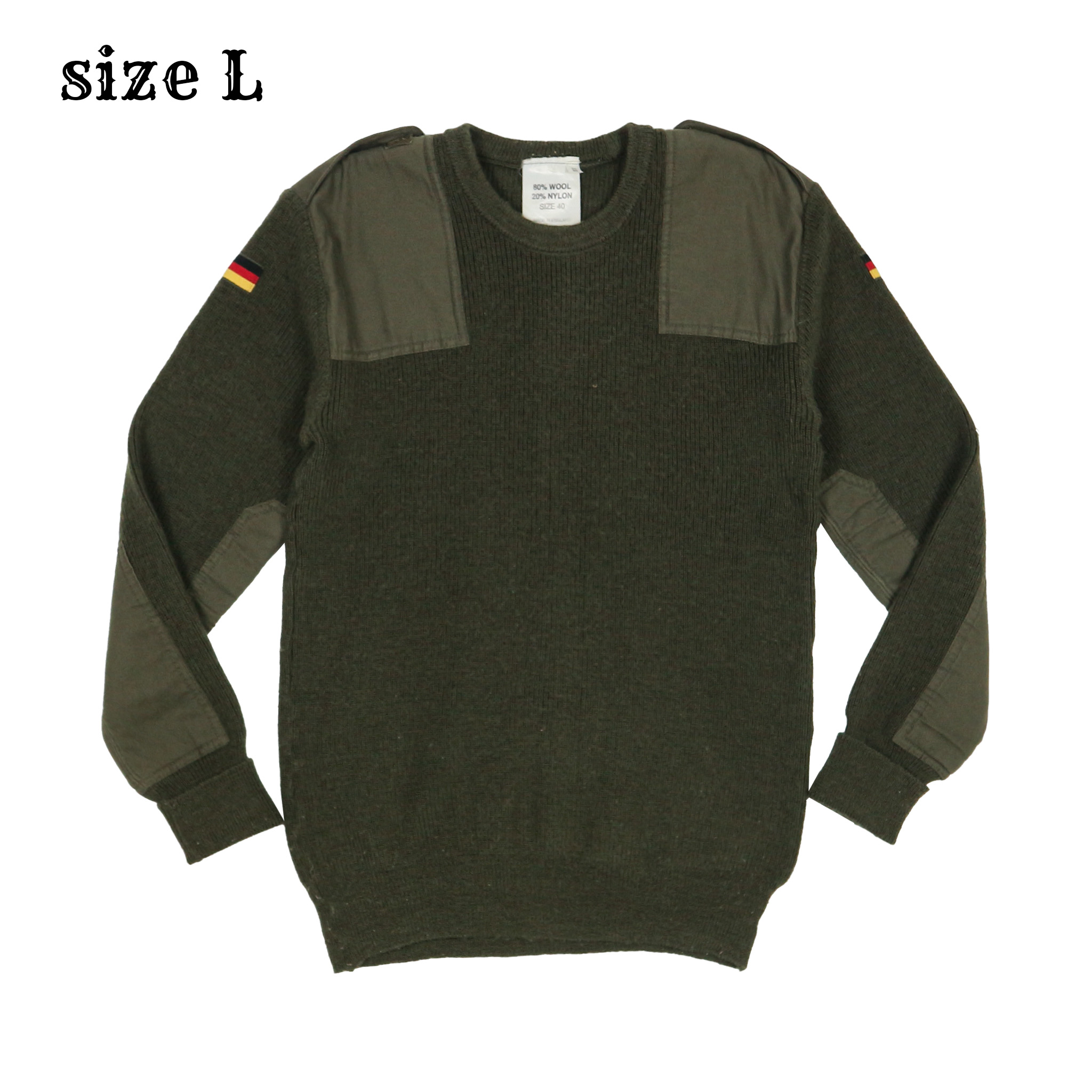 90s German Army Cold Weather Combat Sweater Size L
