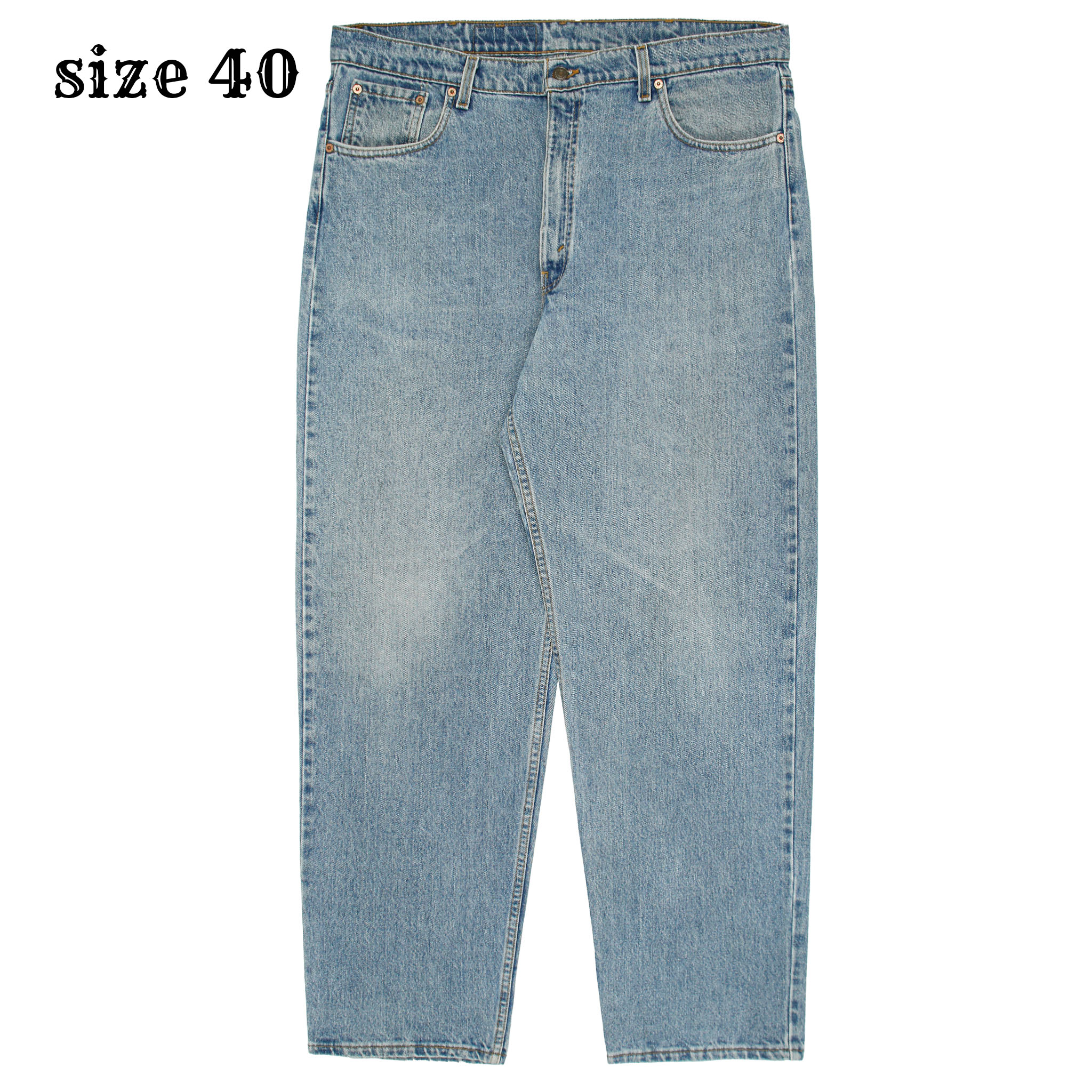 90s Levi's 550 Made in USA Denim Jeans Size 40