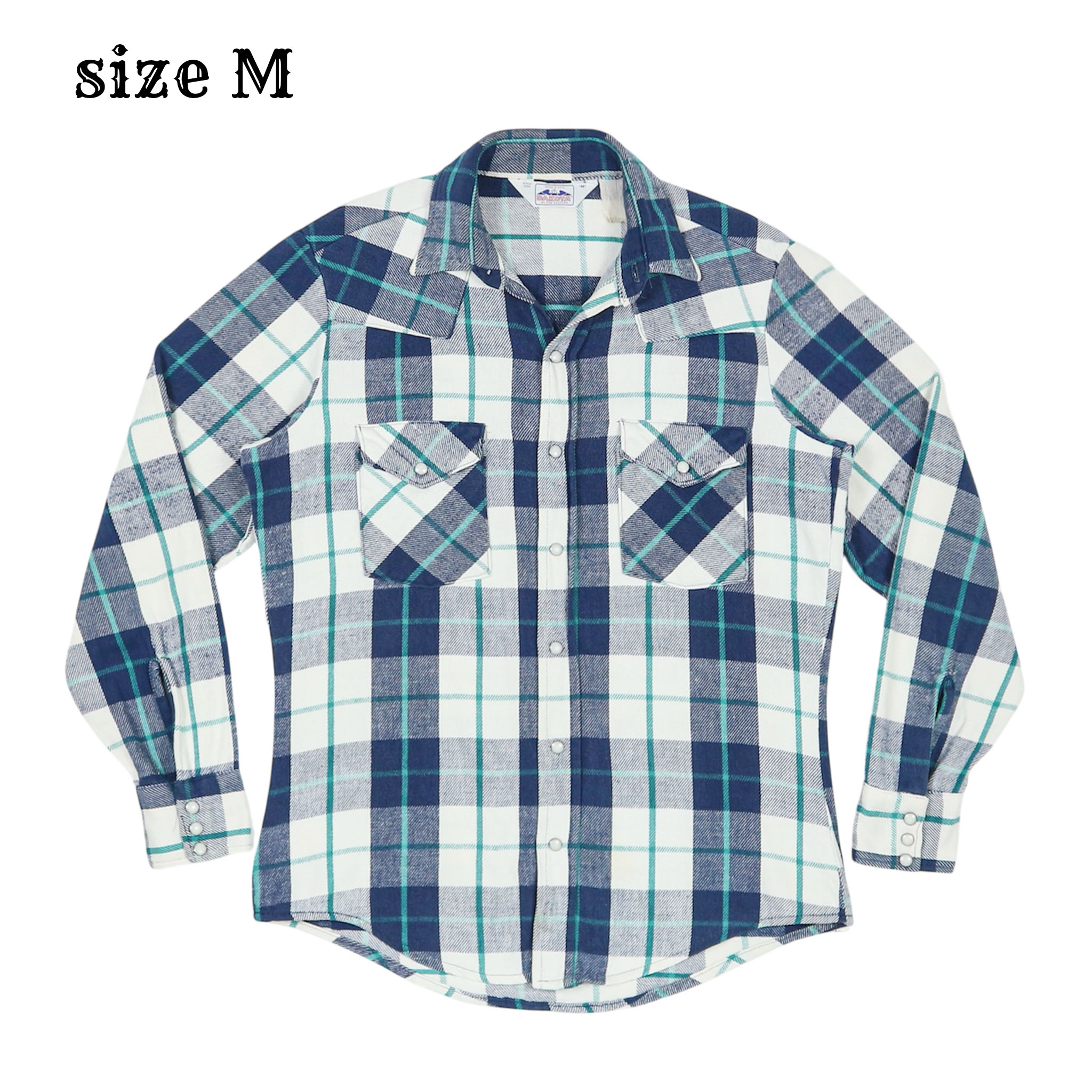 Vtg Dakota by Five Brother USA Western Shirt Size M