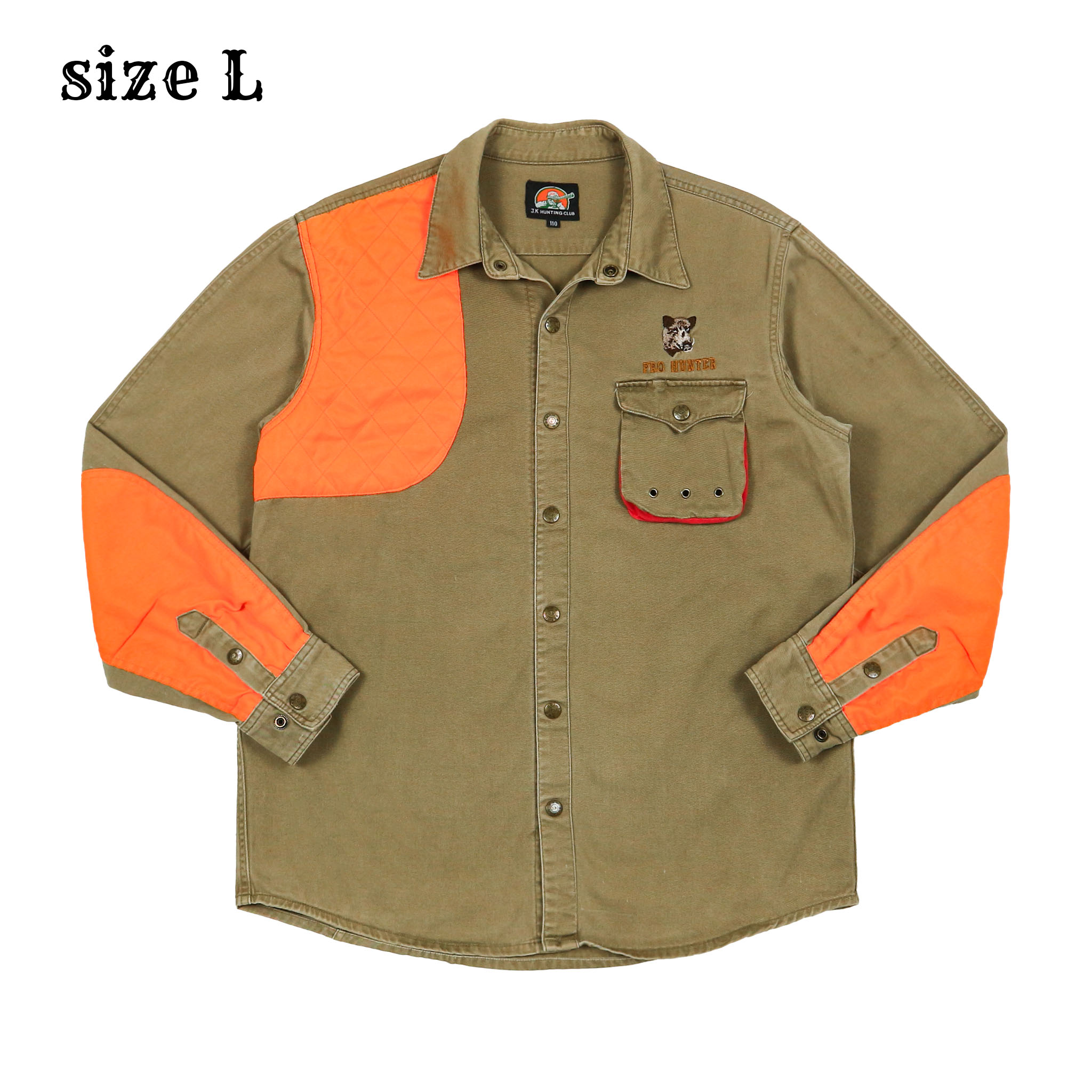 J.K Hunting Club Bird Shooting Shirt Size L
