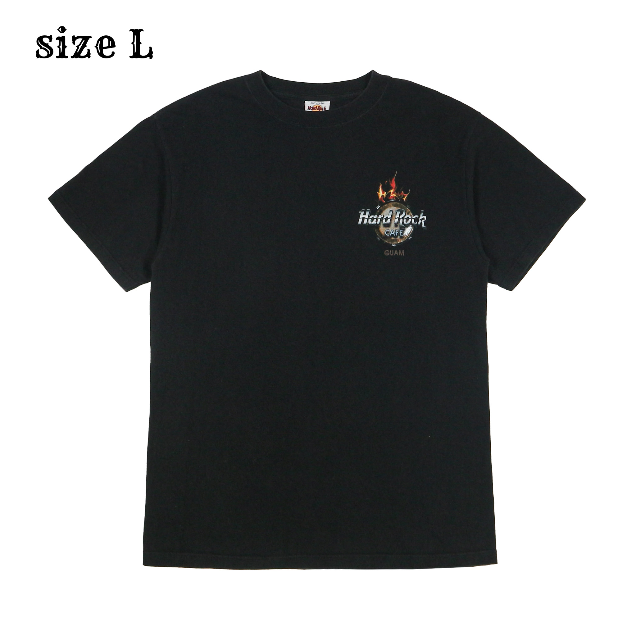 Hard Rock Cafe Guam Graphic T-Shirt Size L