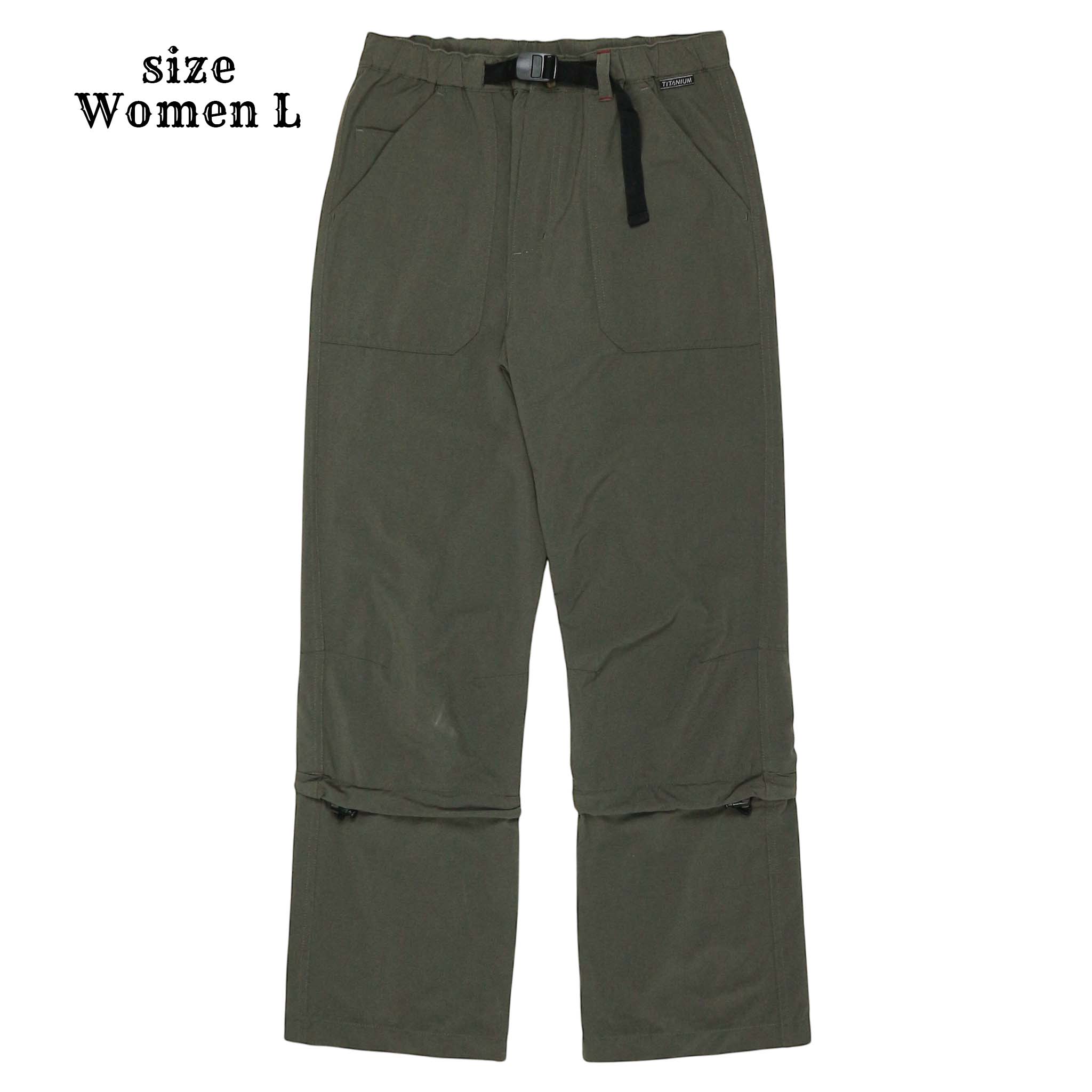Columbia Titanium Nylon Utility Pants Women Size L