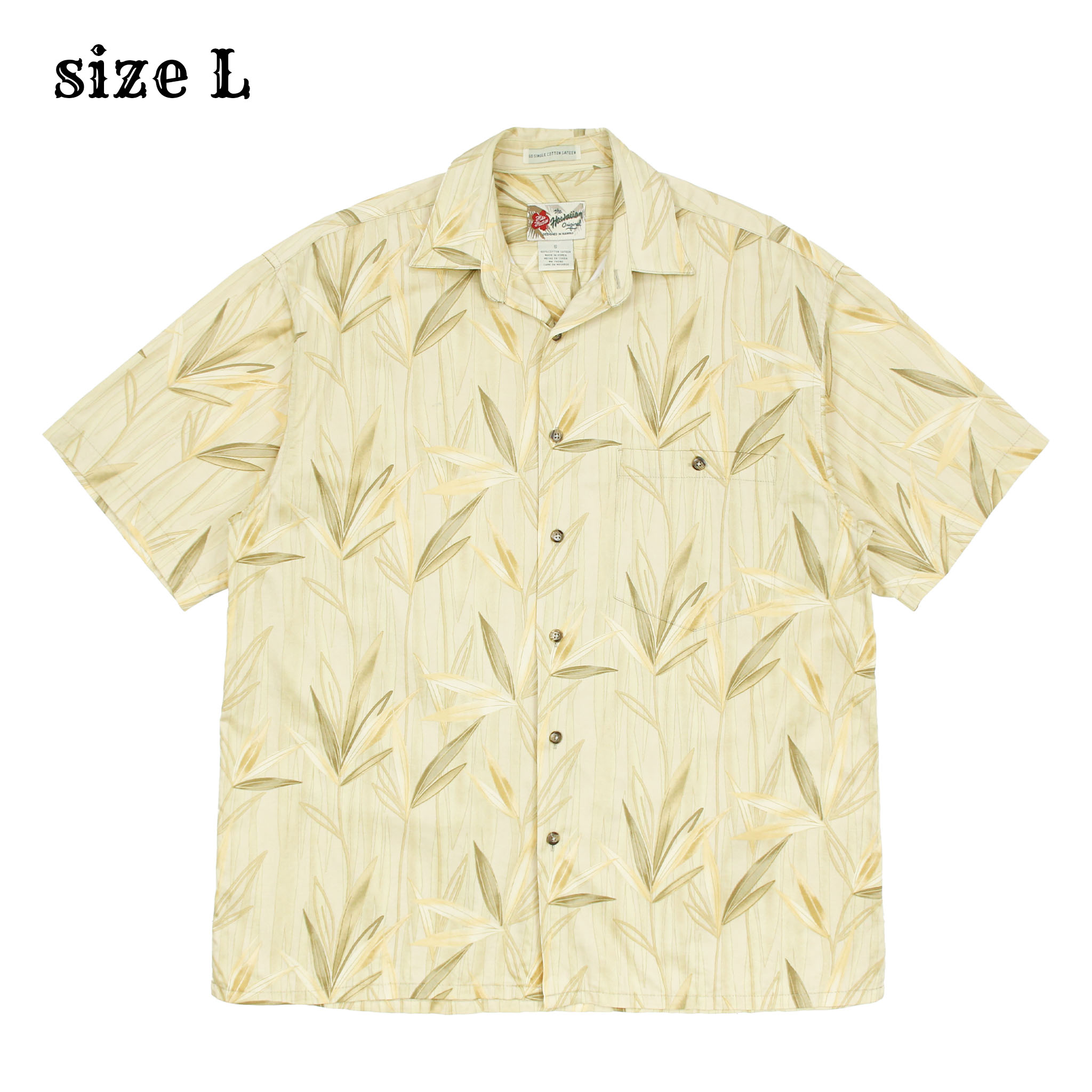 Hilo Hattie Brand Hawaiian Shirt Size L