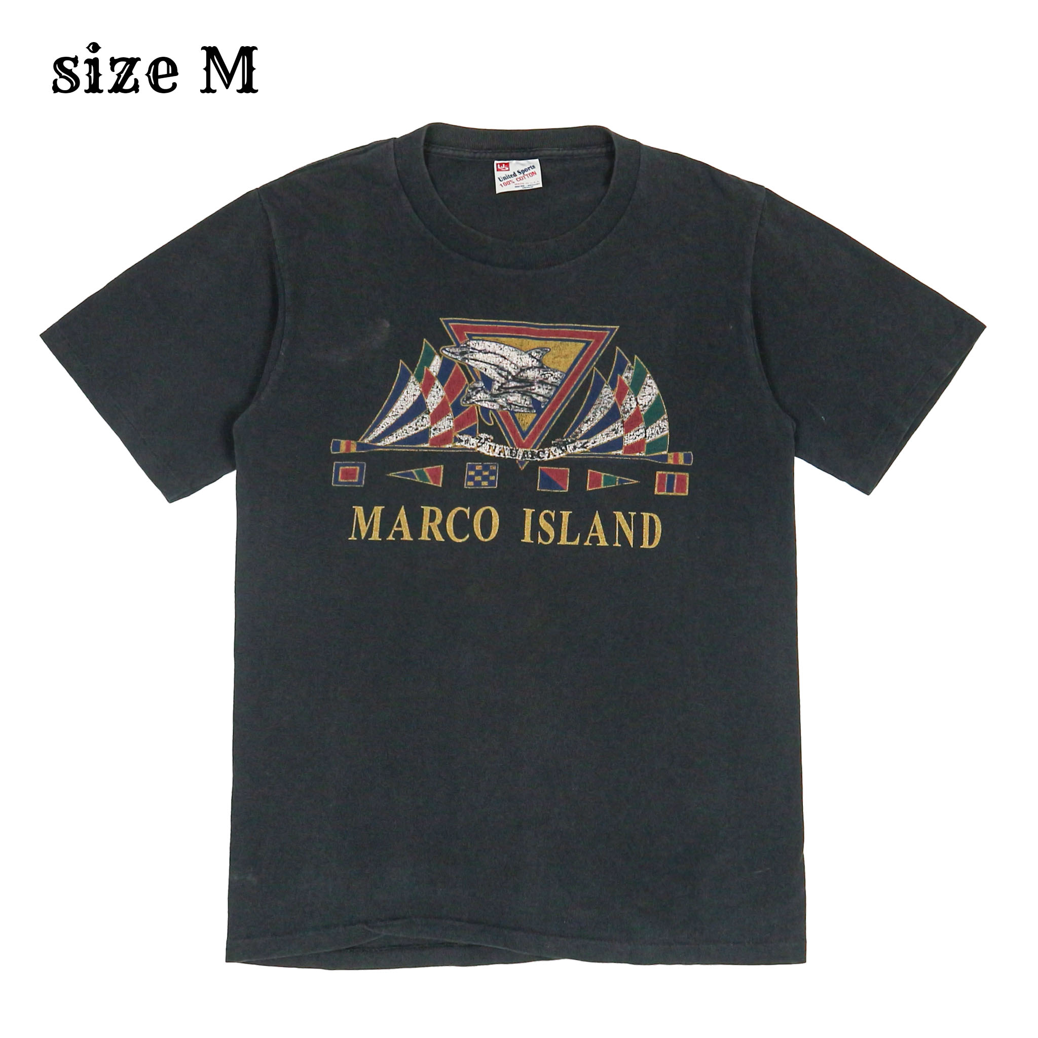 90s United Sports USA Graphic T-Shirt Size M