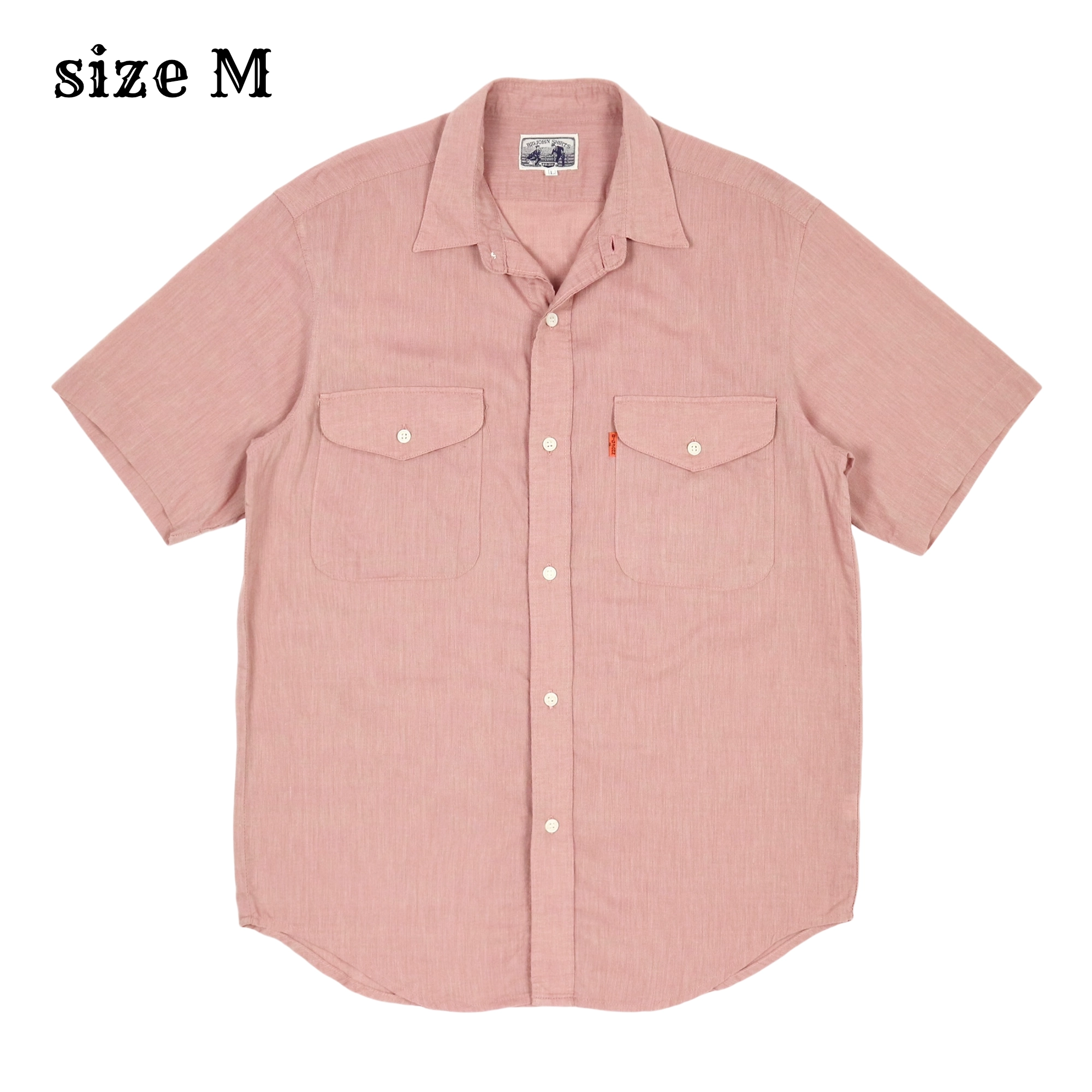 Big John Japan S/S Work Shirt Size M
