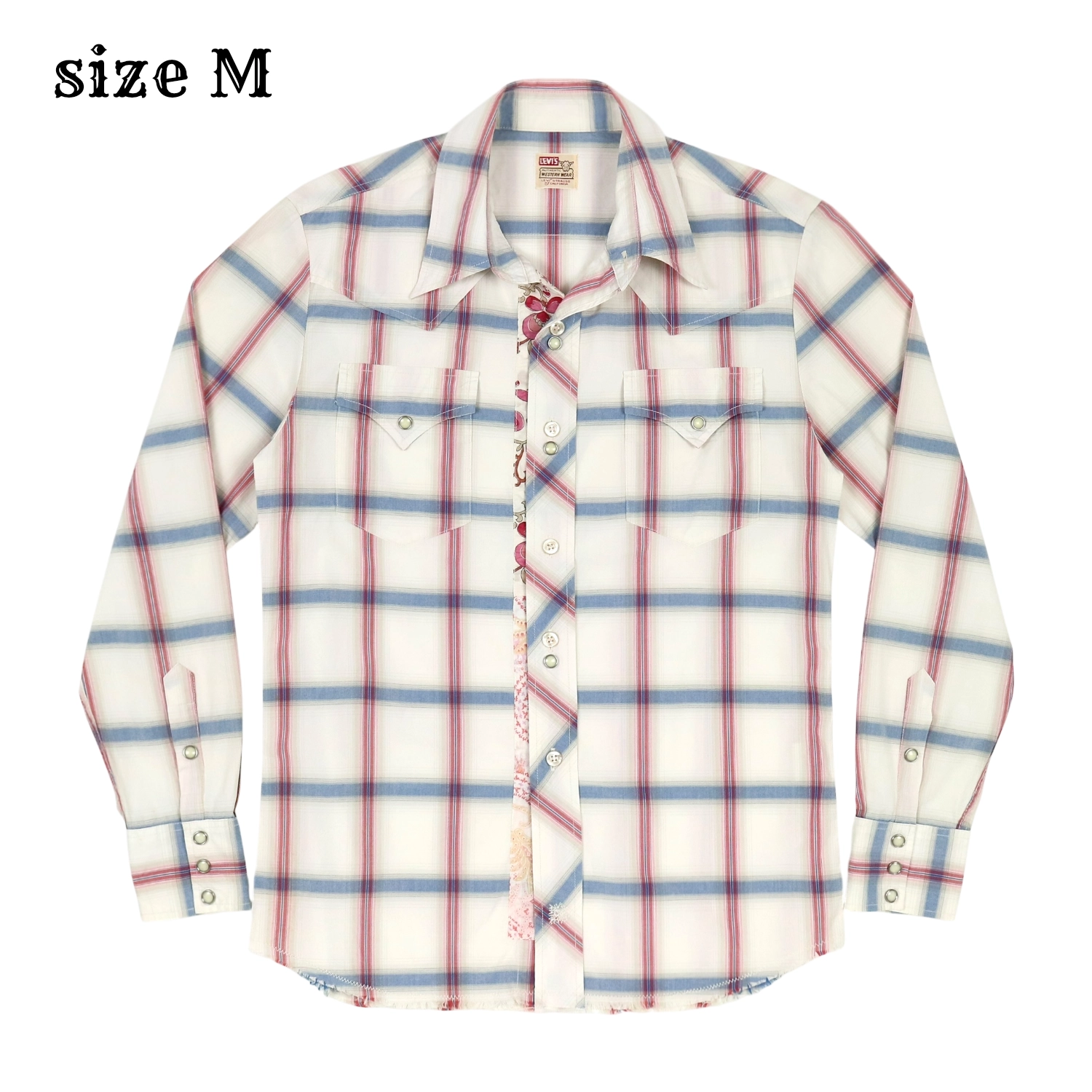 2005 Levi's Shorthorn Label Western Shirt Size M