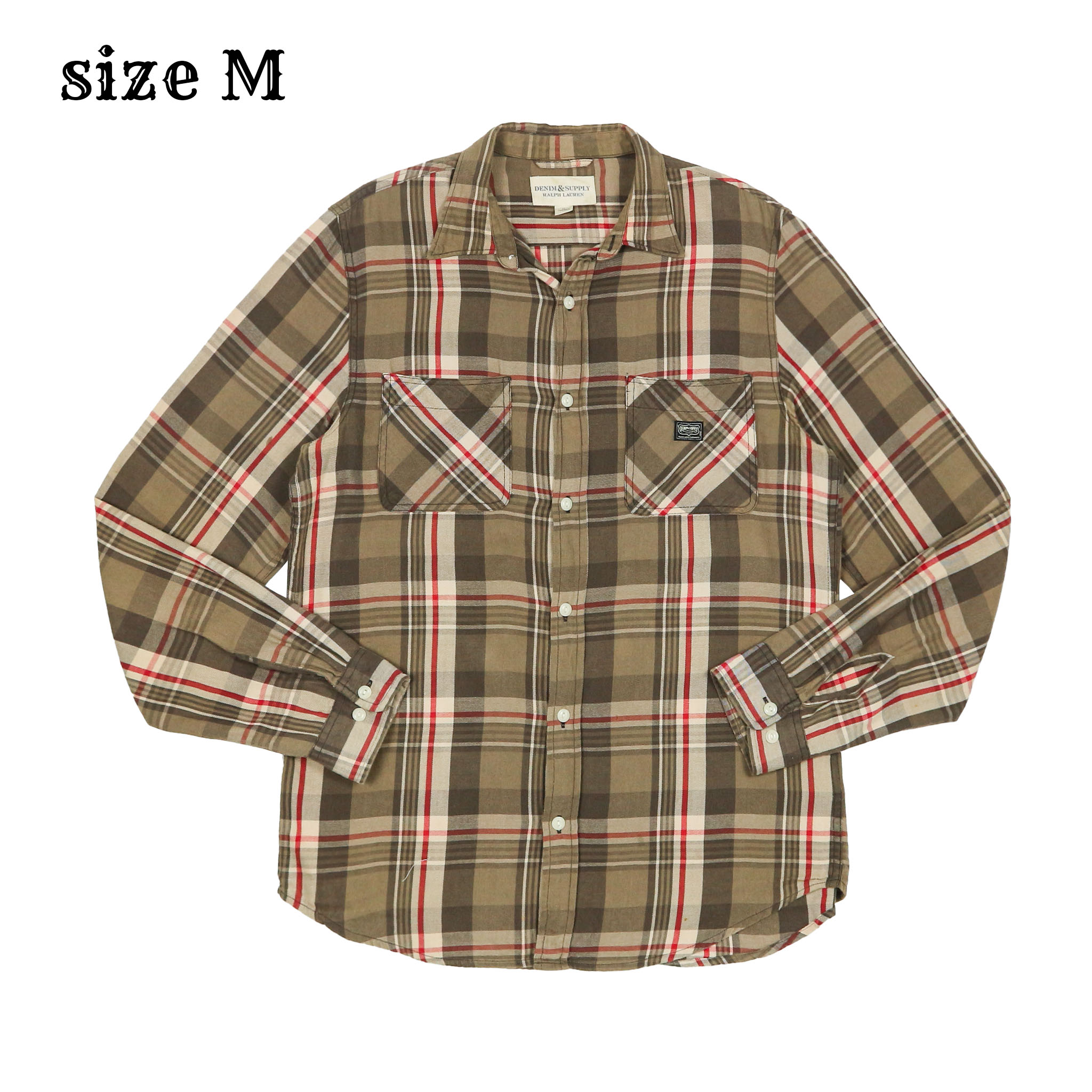 Denim & Supply Ralph Lauren Work Shirt Size M