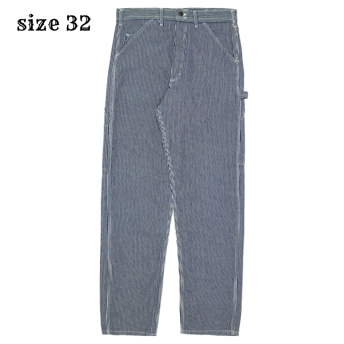 Vintage Stan Ray Hickory Stripe Painter Pants Size 32