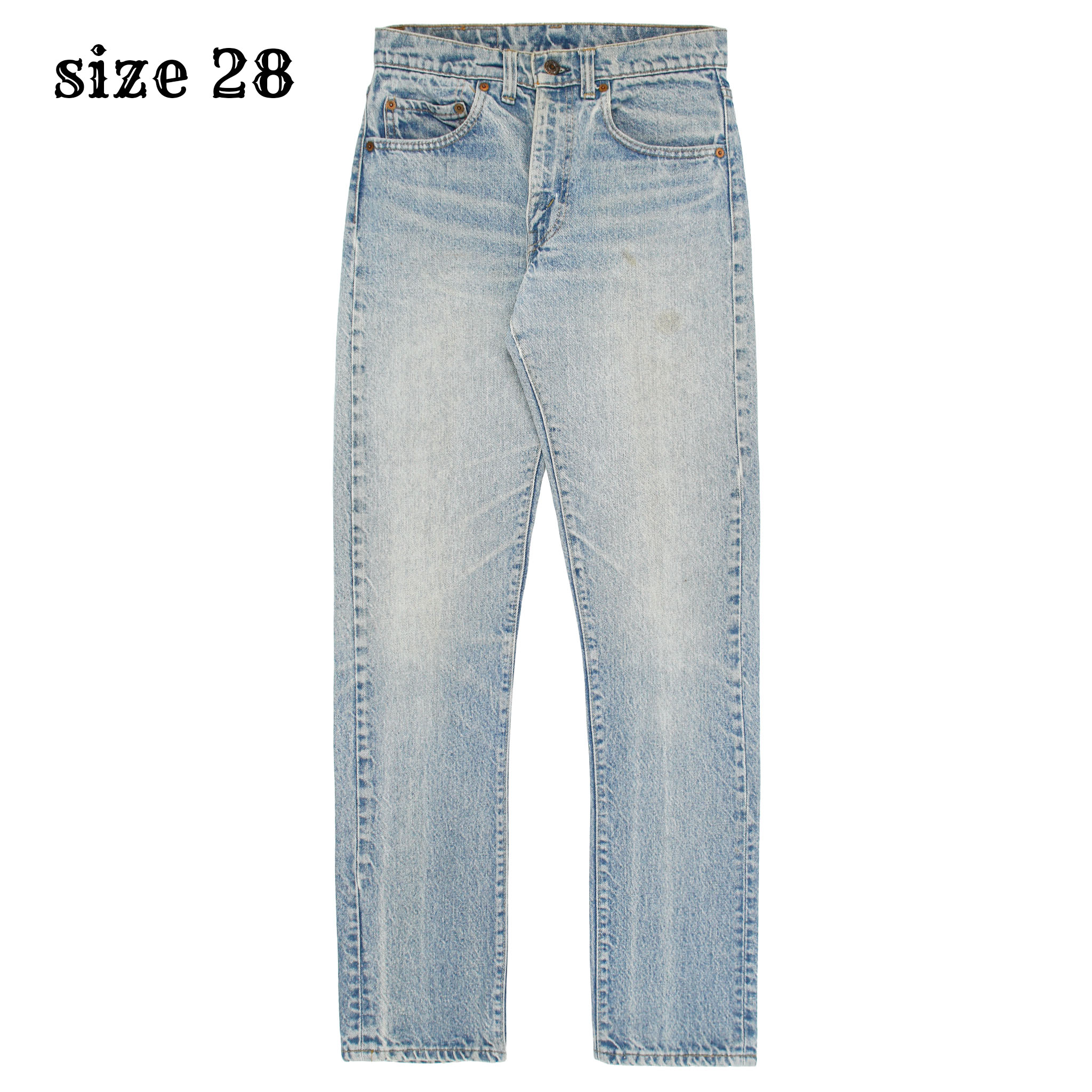 80s Levi's 505 Made in USA Denim Jeans Size 28