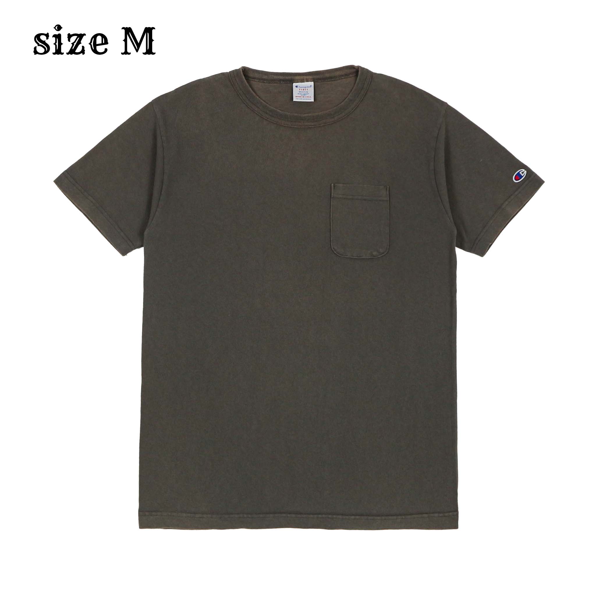Champion T1011 Made in USA Pocket T-Shirt Size M