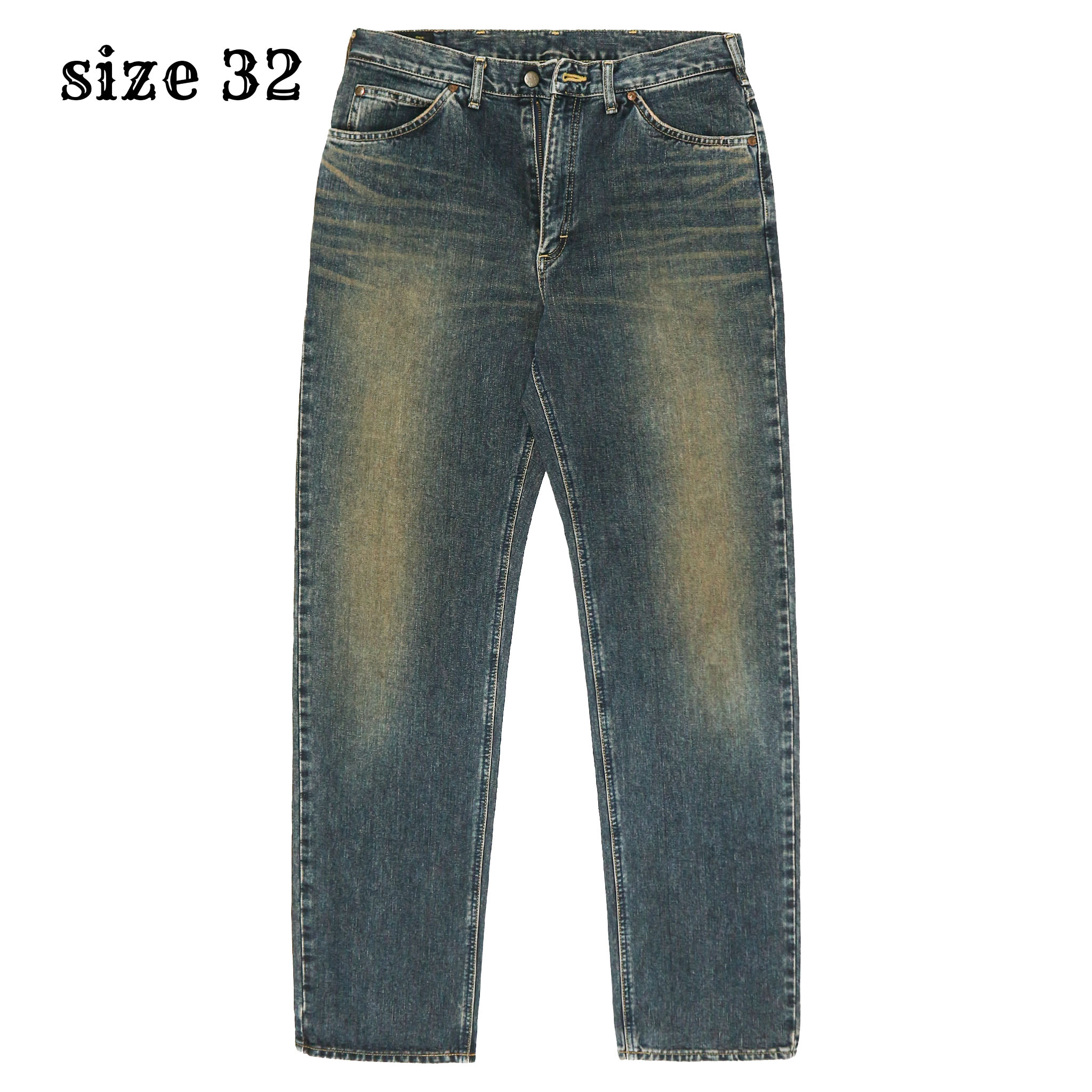 00s Lee Japan Brown Indigo Denim Jeans Size 32