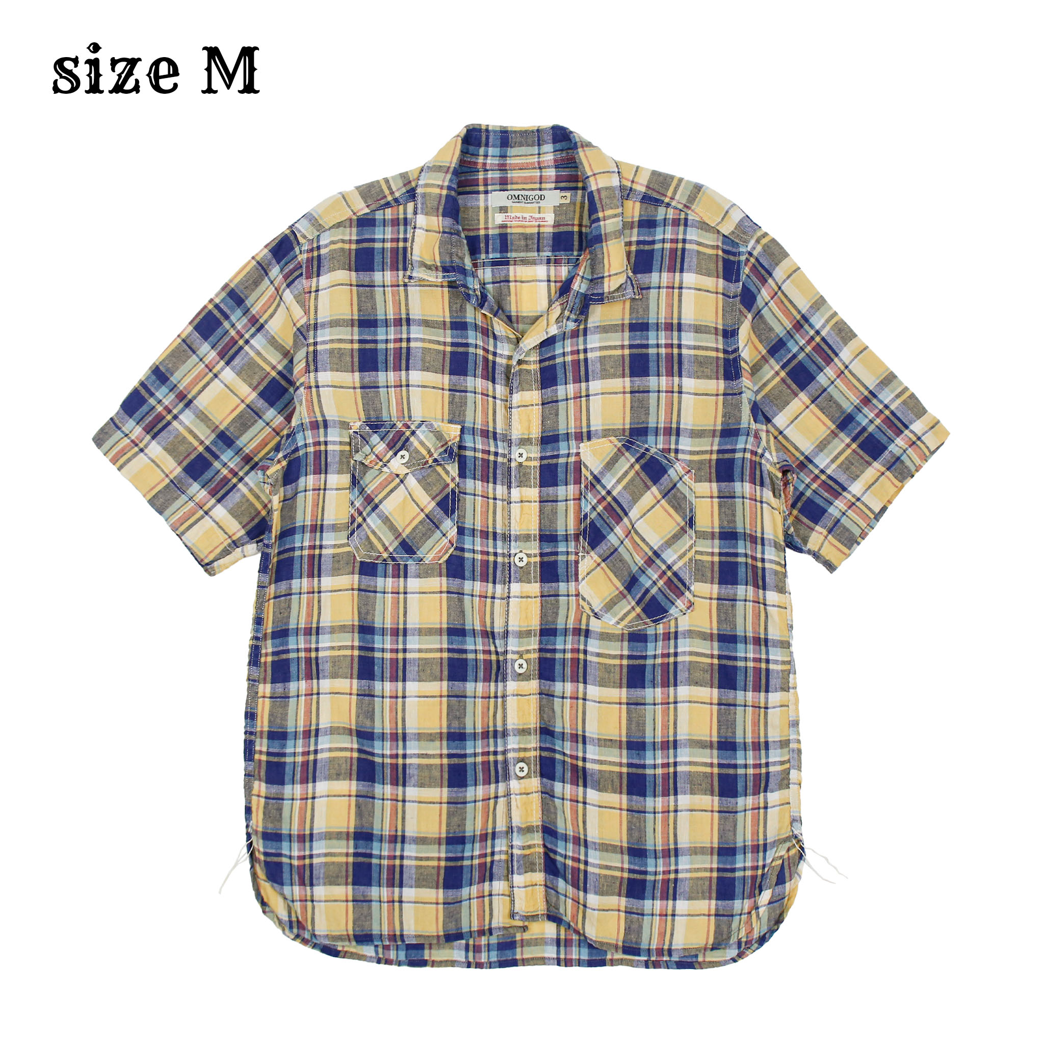 Omnigod Made in Japan S/S Work Shirt Size M