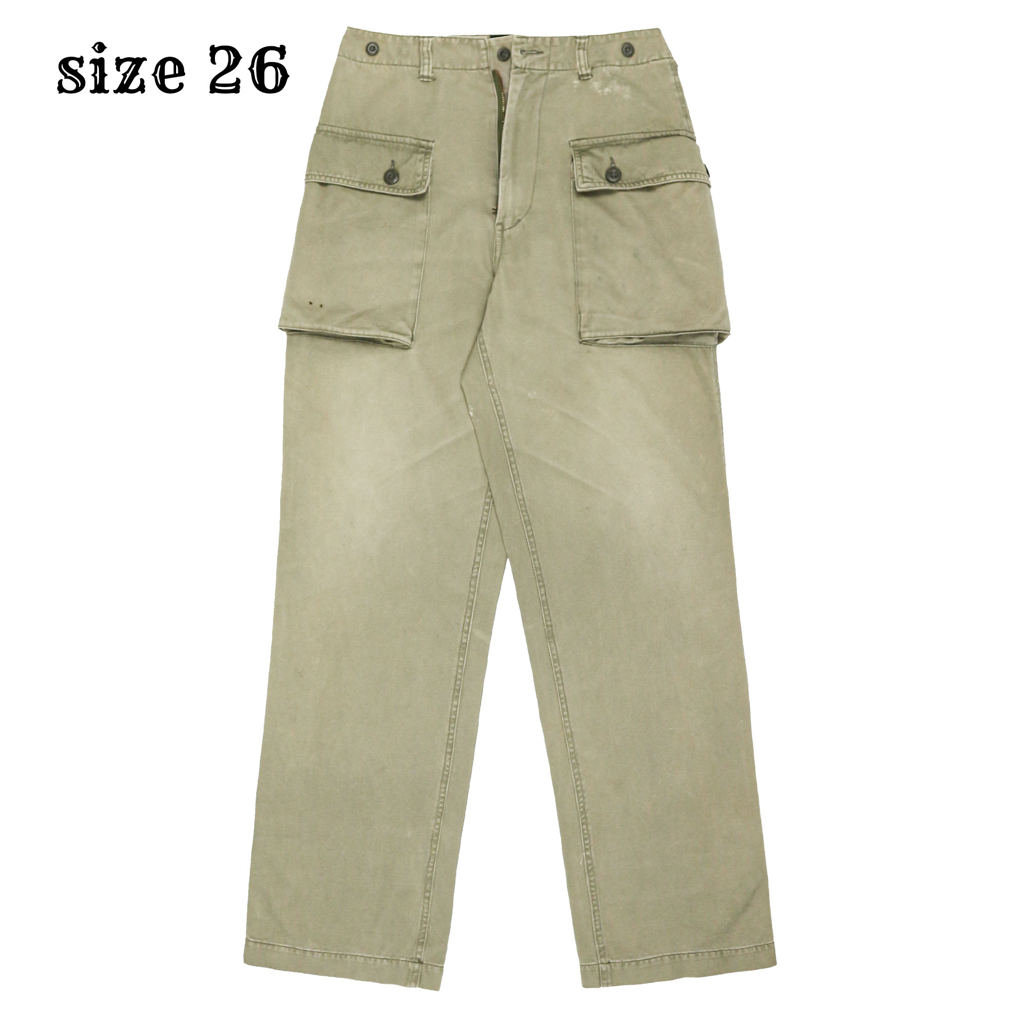 Vans Olive Color Monkey Pants Size 26