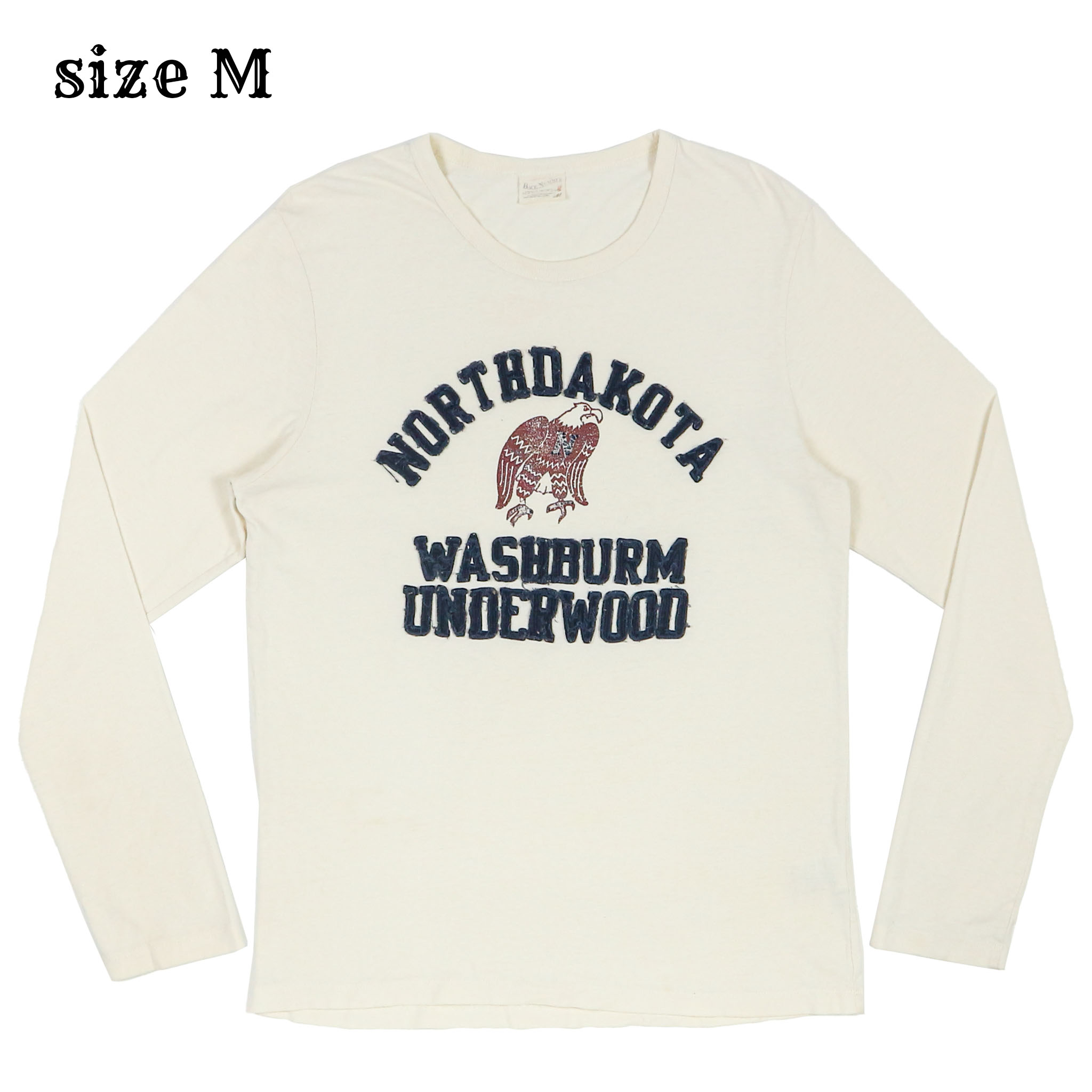 Back Number Brand L/S Graphic T-Shirt Size M