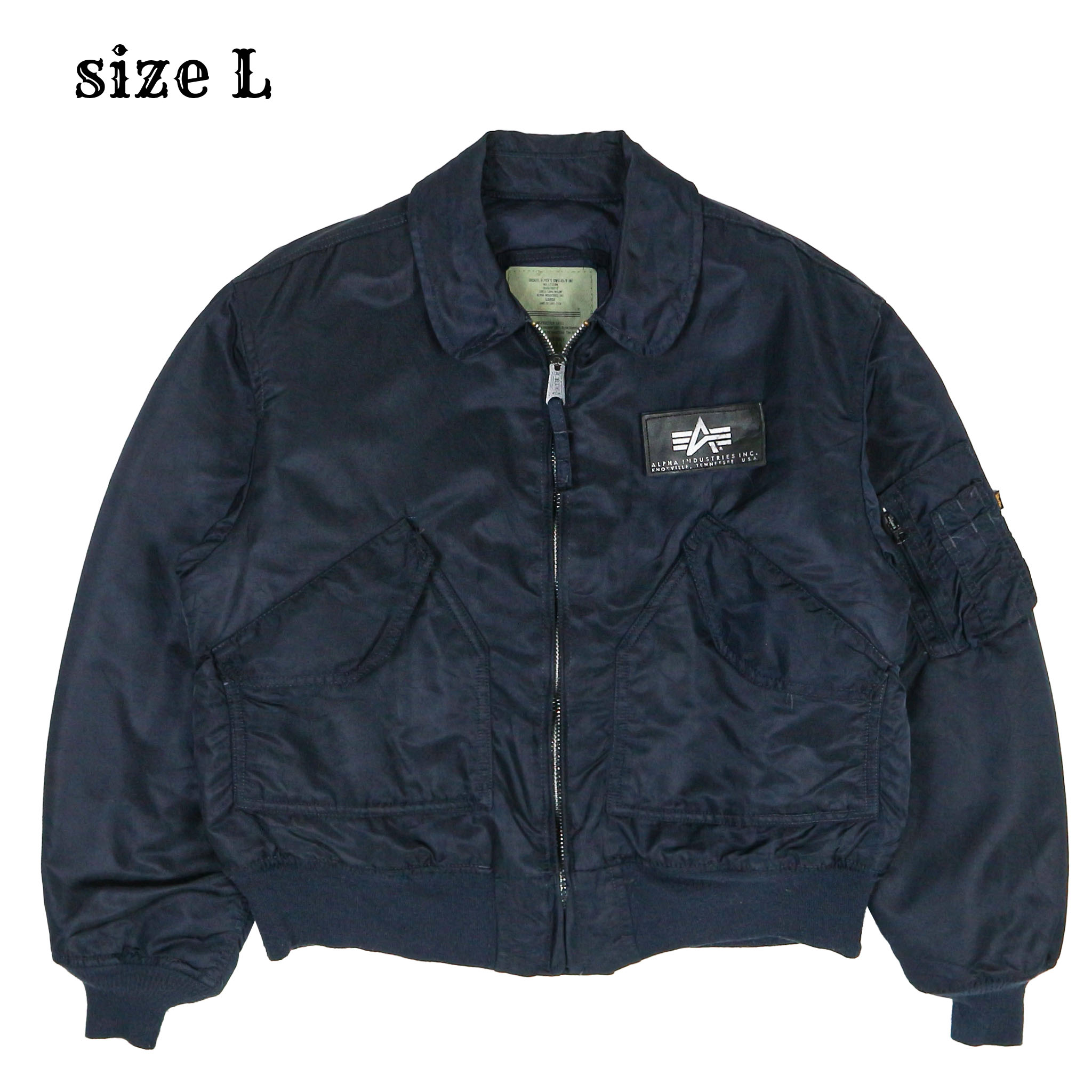 Alpha Industries USA CWU-45/P Flyer’s Jacket Size L