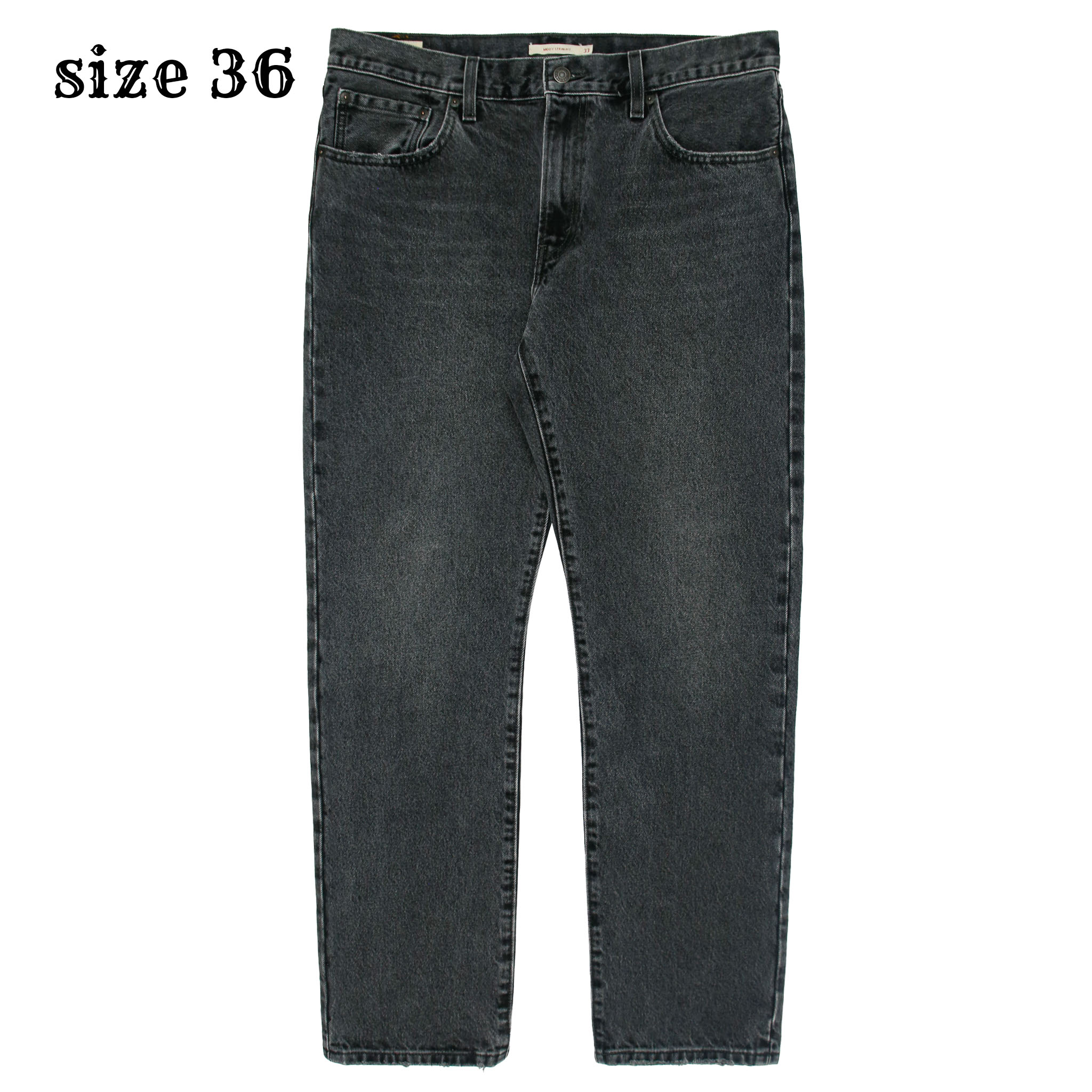 2020s Levi's Premium Black Denim Jeans Size 36