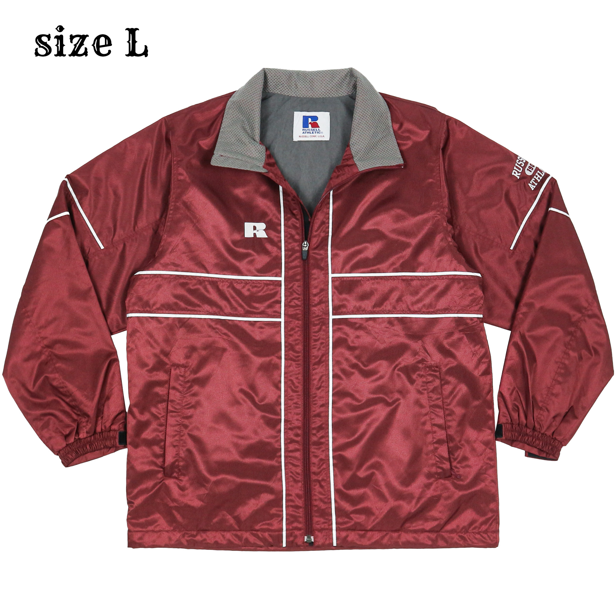 Russell Athletic Warm-up Sport Jacket Size L