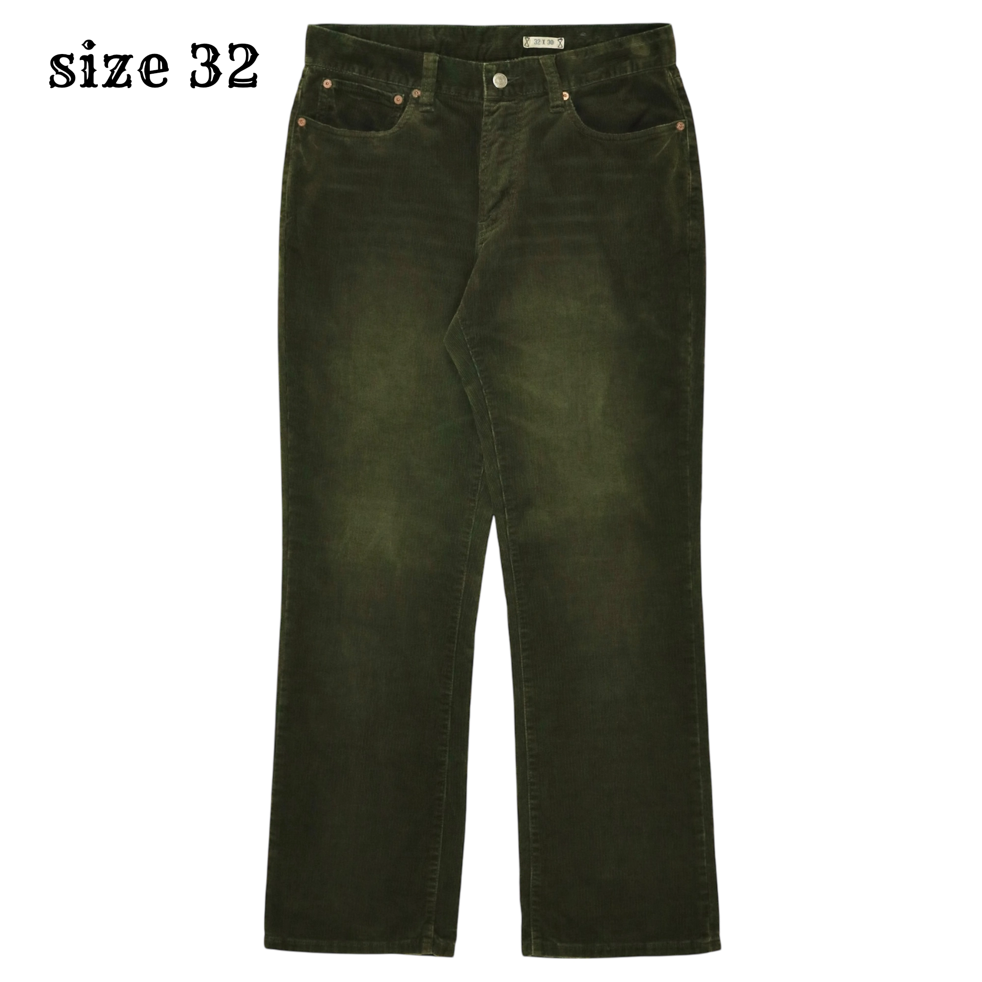 90s Polo Ralph Lauren Corduroy Bootcut Pants Size 32