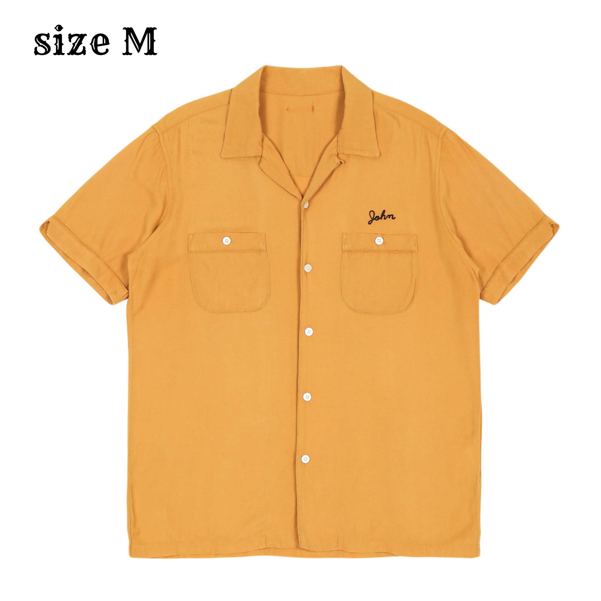 Freak's Store Rayon Type Bowling Shirt Size M