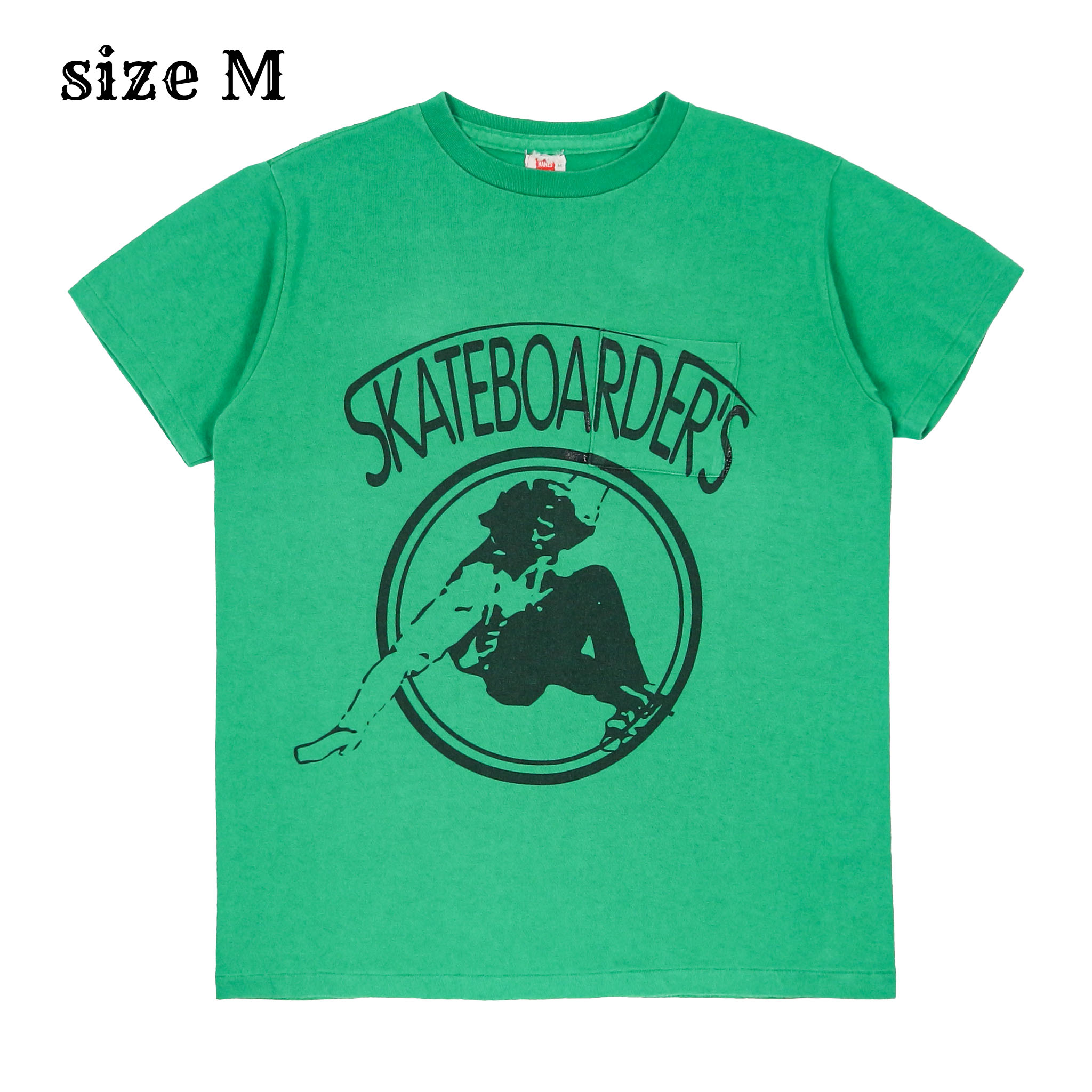 Hanes Made in Japan Pocket T-Shirt Size M