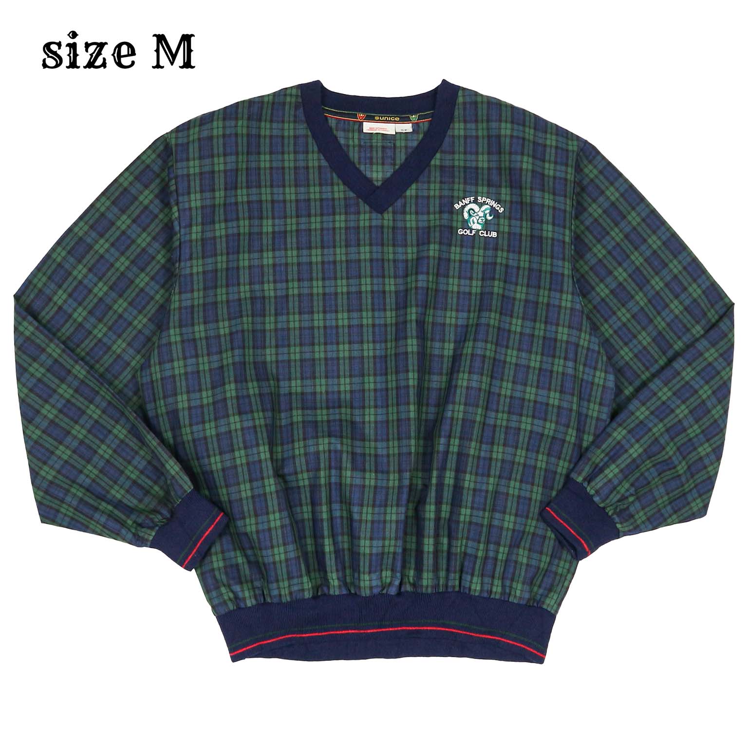 Sunice Canadian Made Golf Sweater Size M