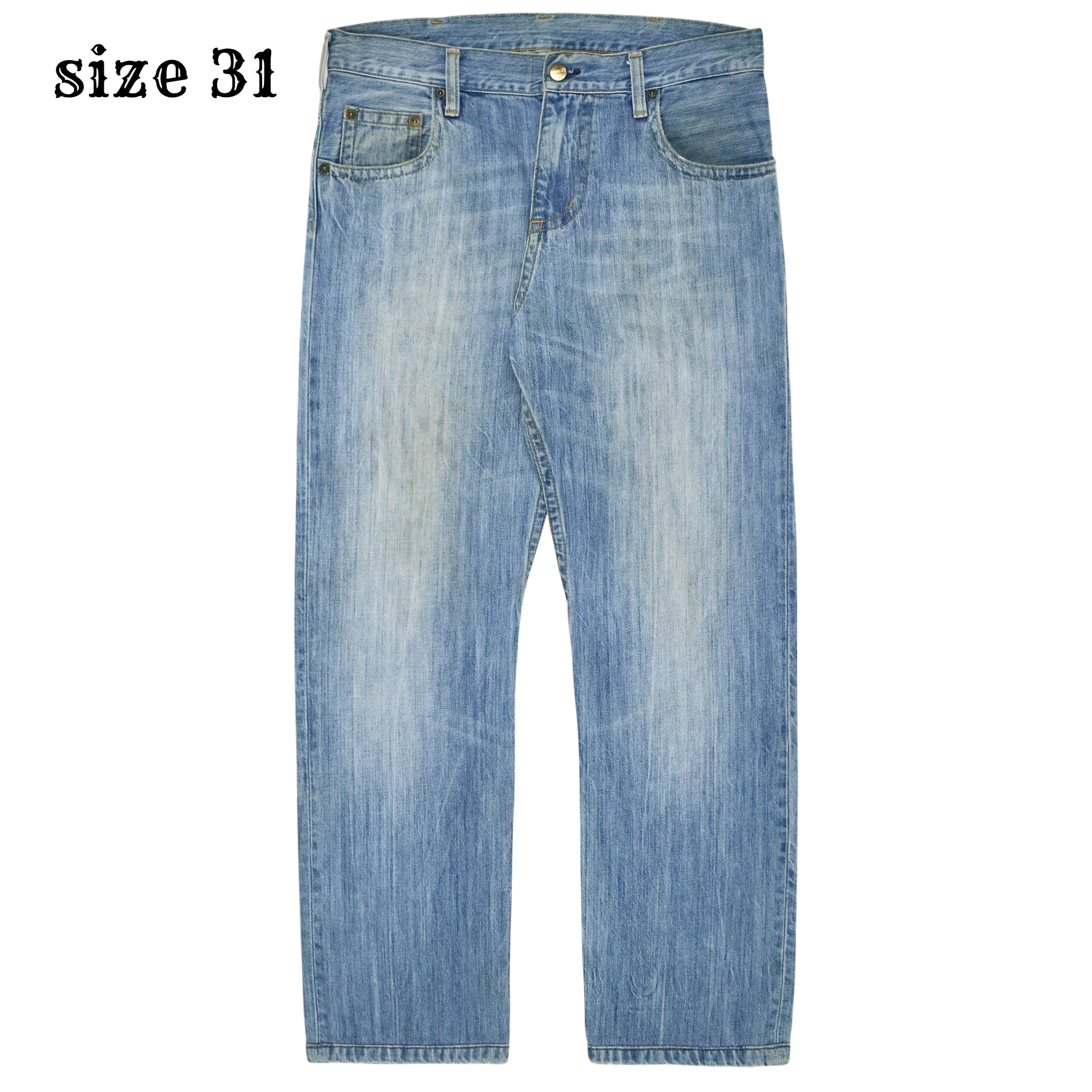 Carhartt Denim Pants Slim Straight Size 31