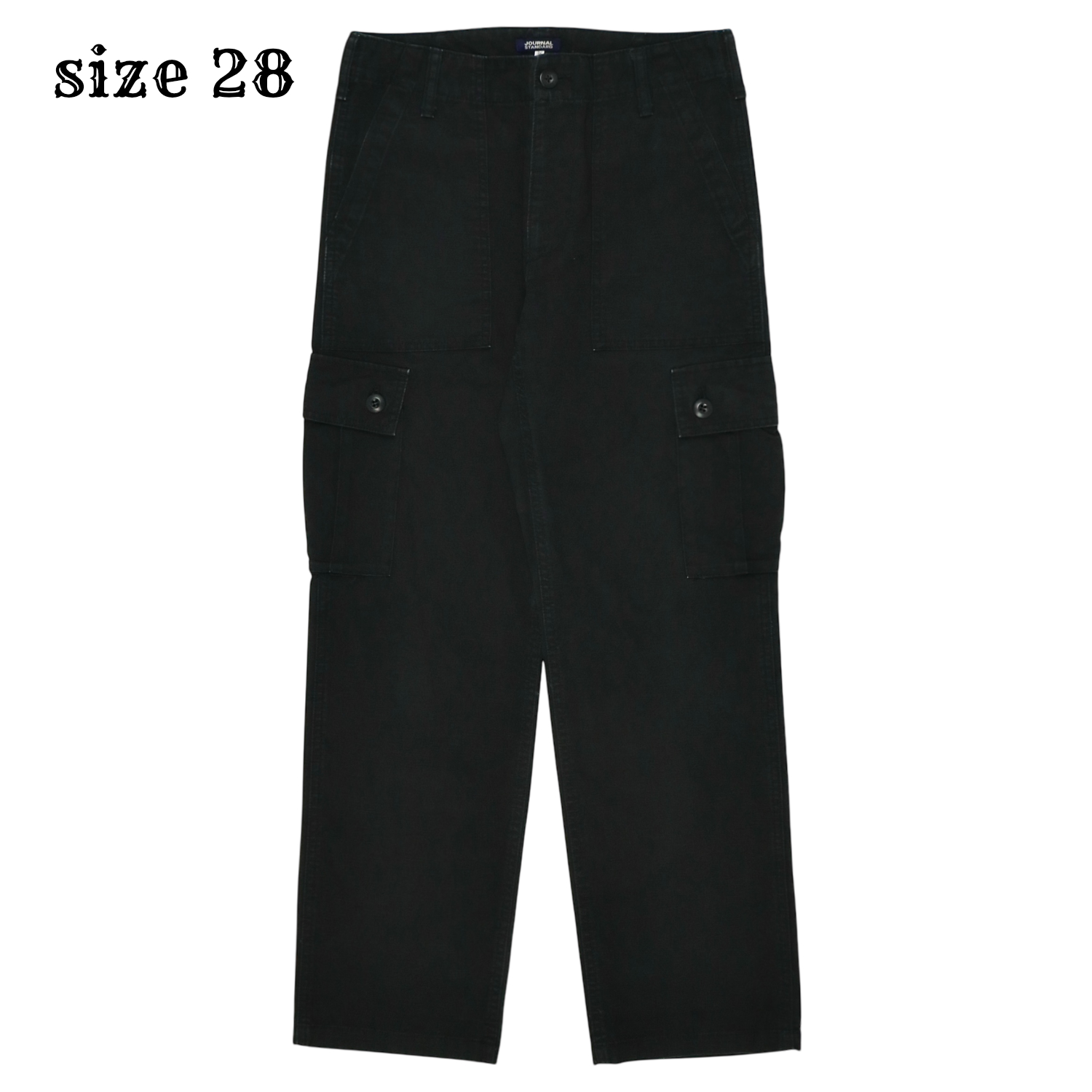 Journal Standard Japan Black Utility Pants Size 28