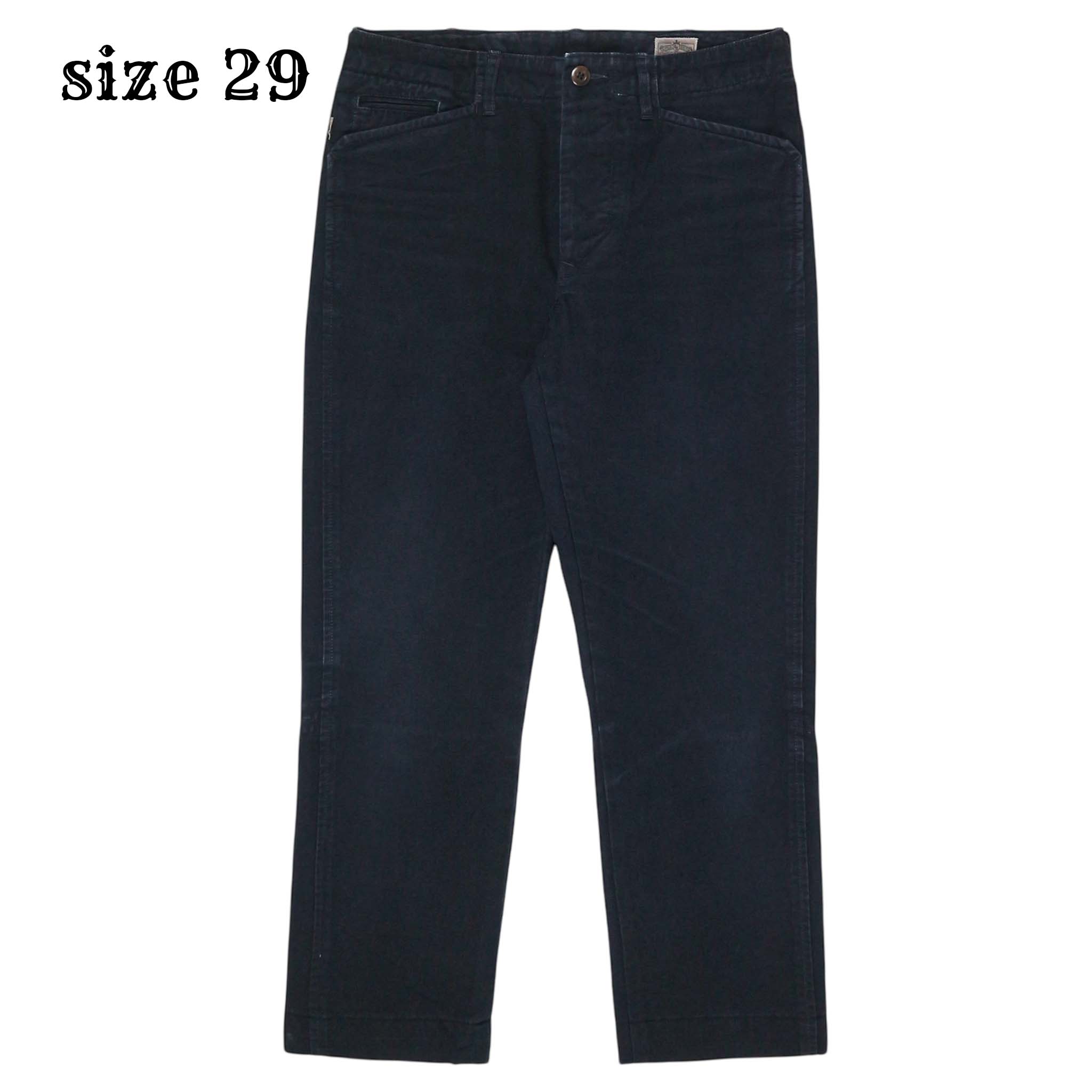Ones Stroke Made in JP Cropped Fit Trousers Size 29
