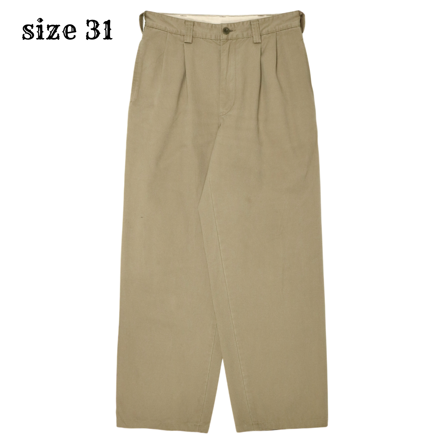 90s Levi's Workers Made in Japan Khaki Pants Size 31