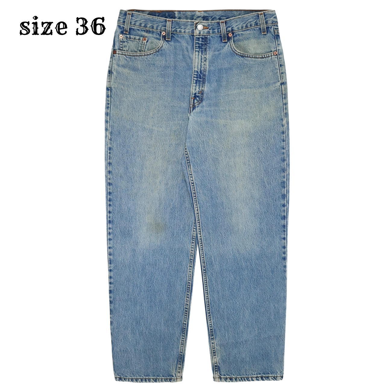 90s Levi's 550 Made in USA Denim Jeans 36