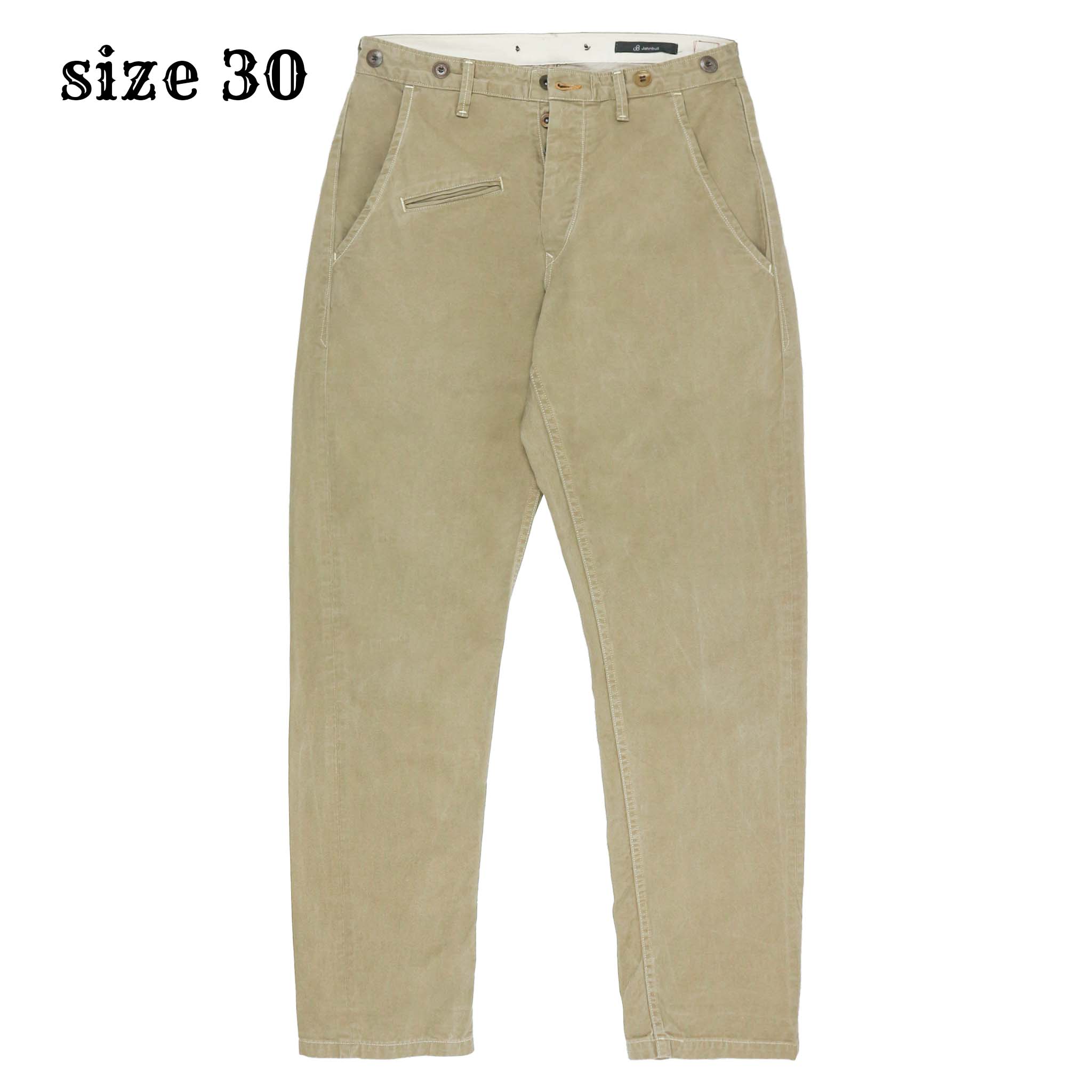 Johnbull Japan Khaki Trousers Size 30