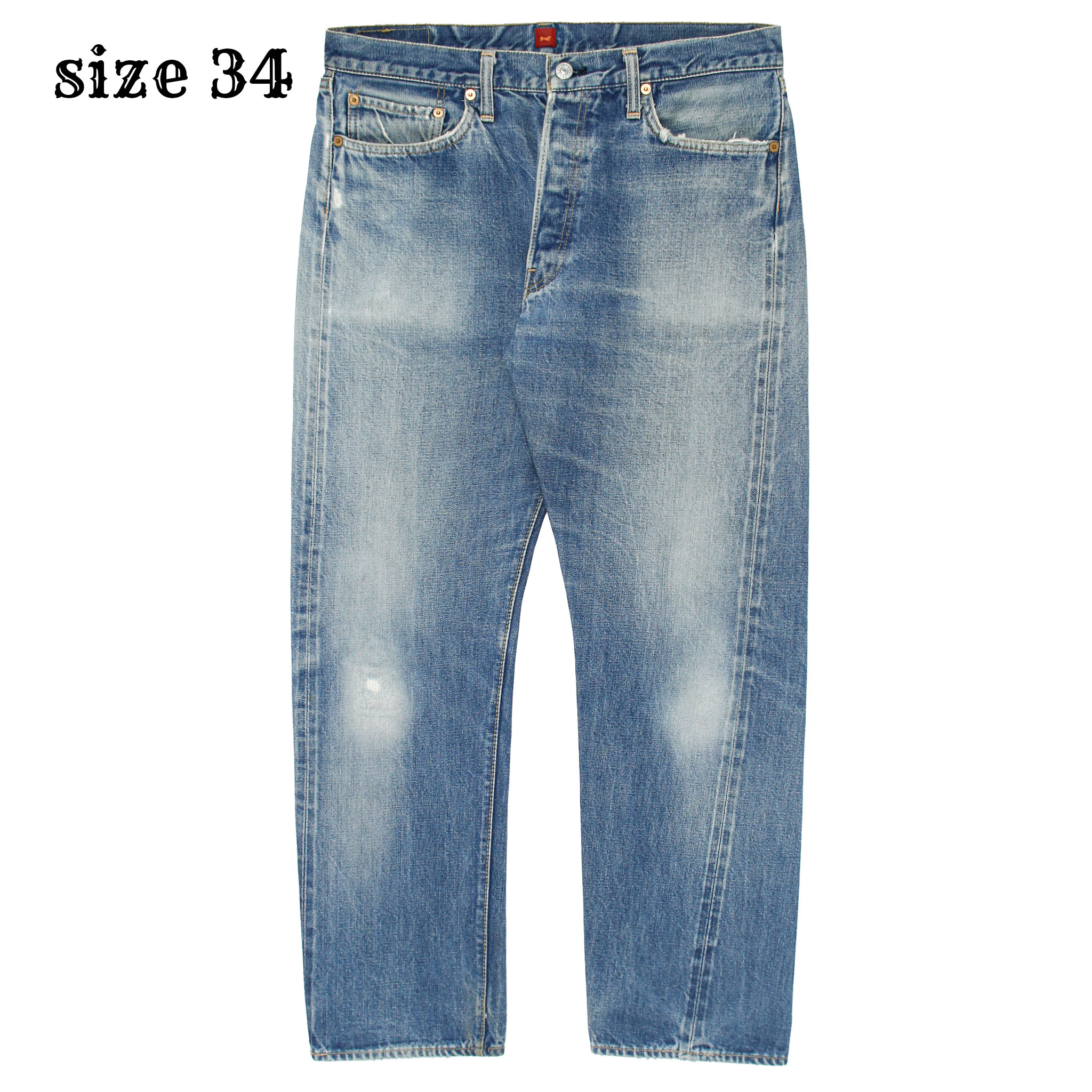 Resolute 710 Selvedge Denim Jeans Size 34