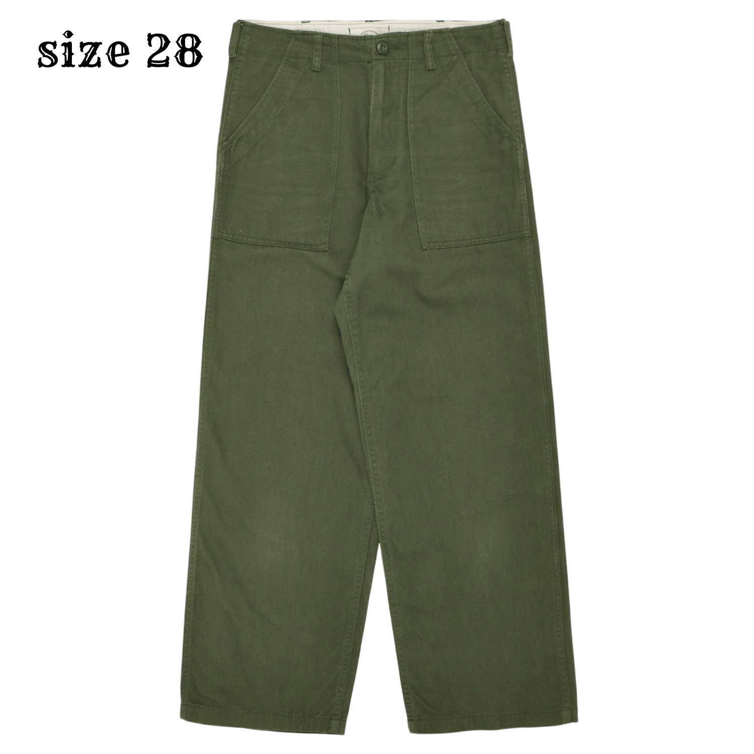 Ungrid Brand Olive Fatigue Pants Size 28