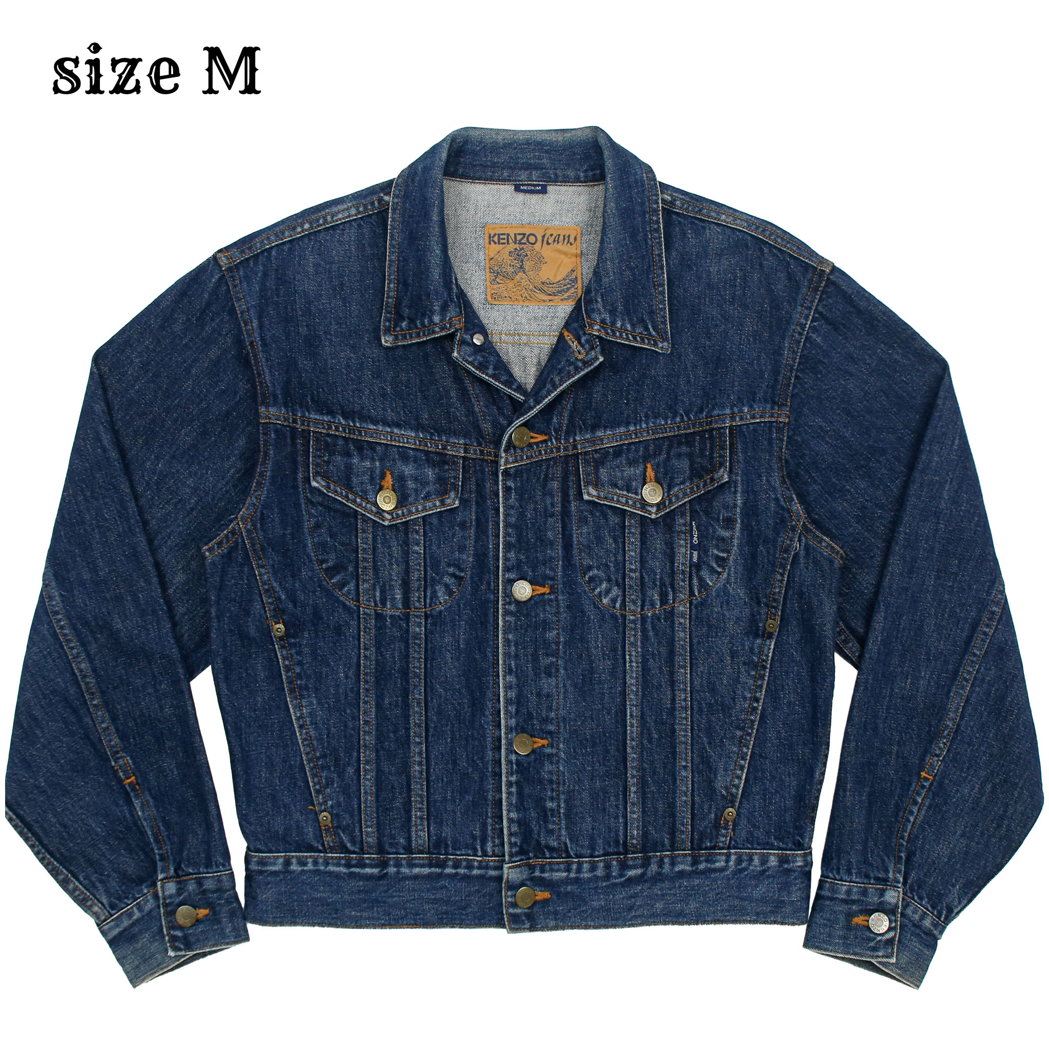 90s Kenzo Made in Japan Denim Jacket Size M