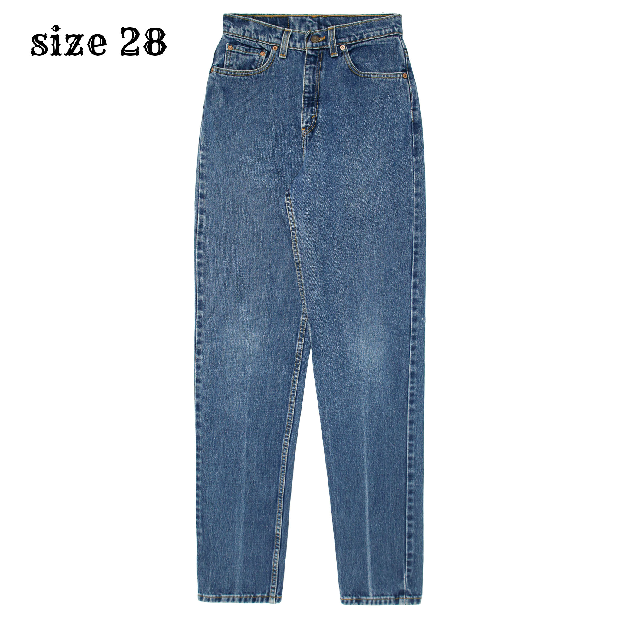 90s Levi's 521 Made in USA Denim Jeans Size 28