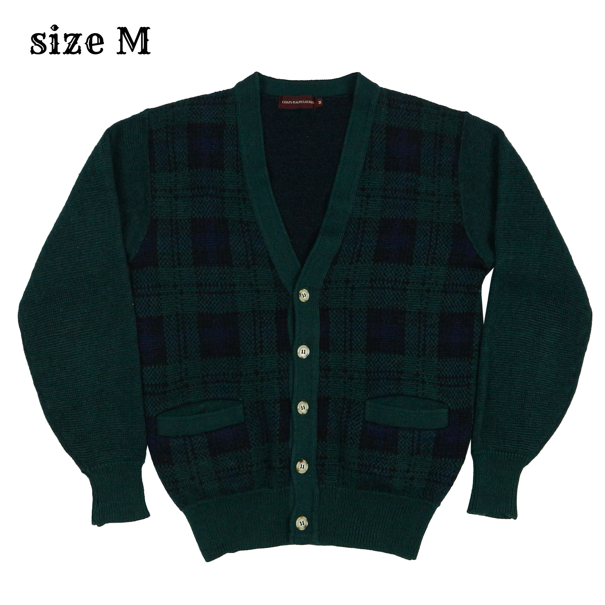 Chaps Ralph Lauren Wool Cardigan Size M