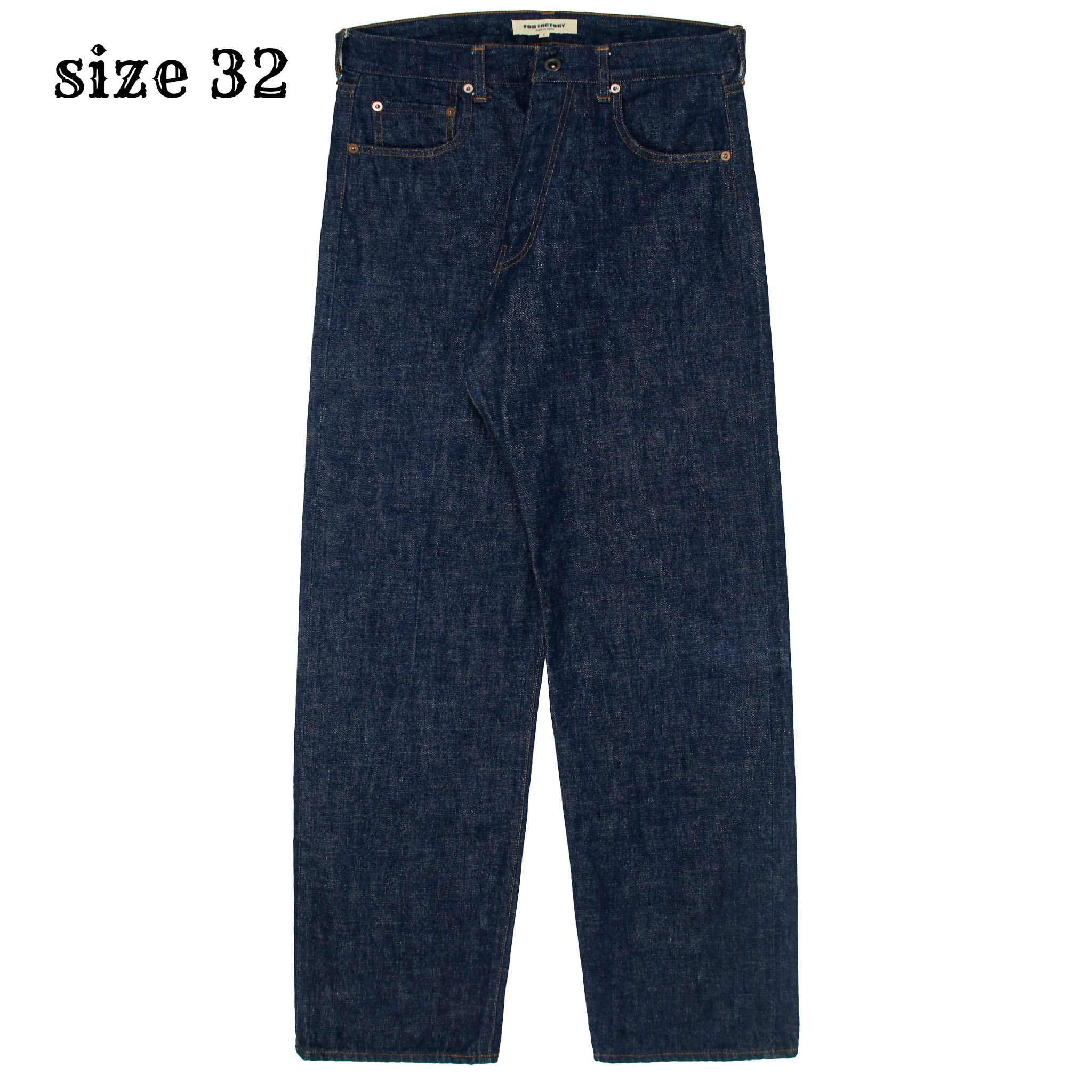 FOB Factory F1147 Wide Denim Jeans Size 32