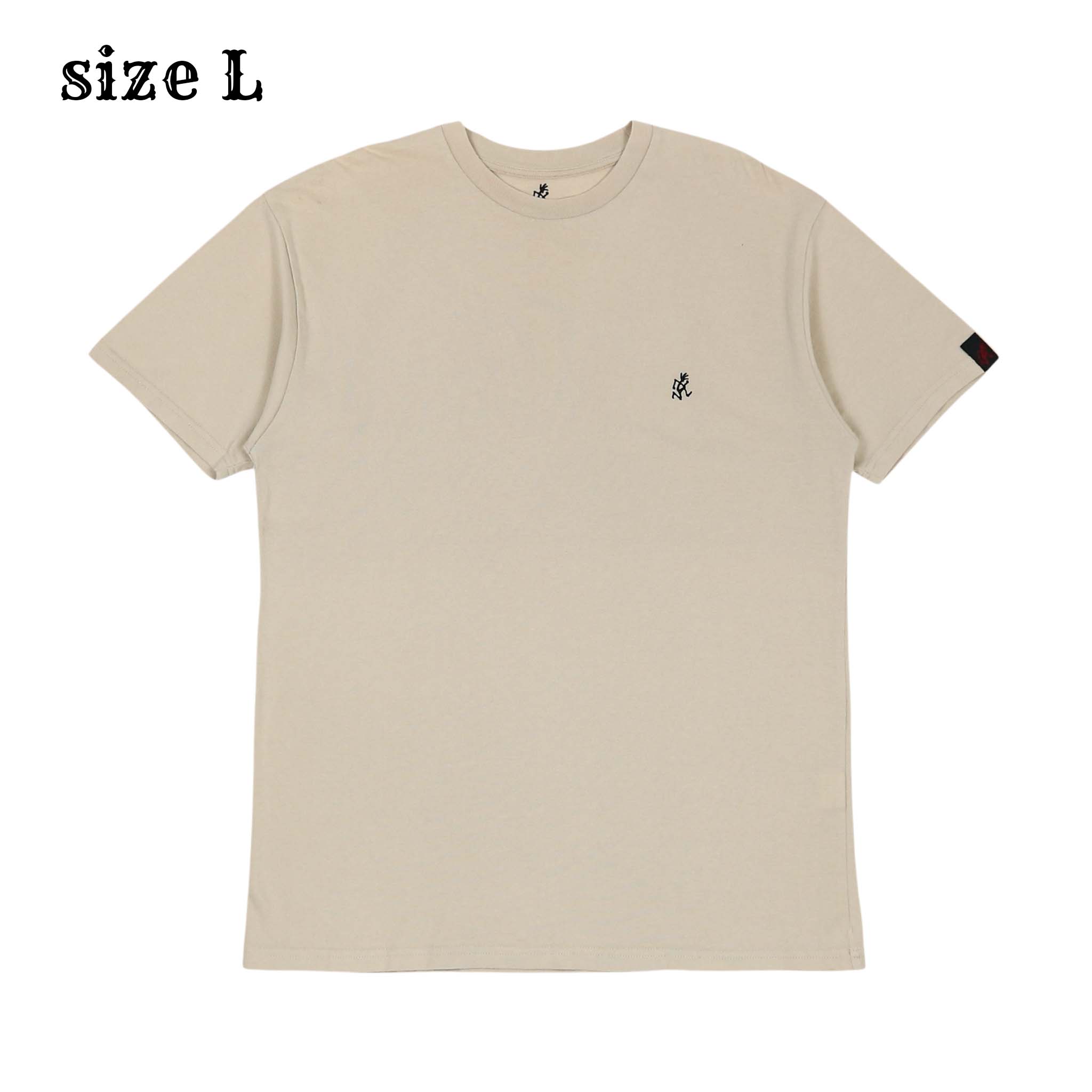Gramicci Outdoor Logo Embroidery T-Shirt Size L