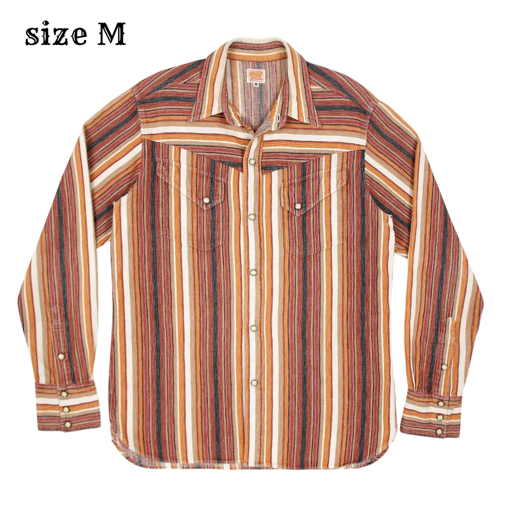 Sugar Cane Made in Japan Western Shirt Size M