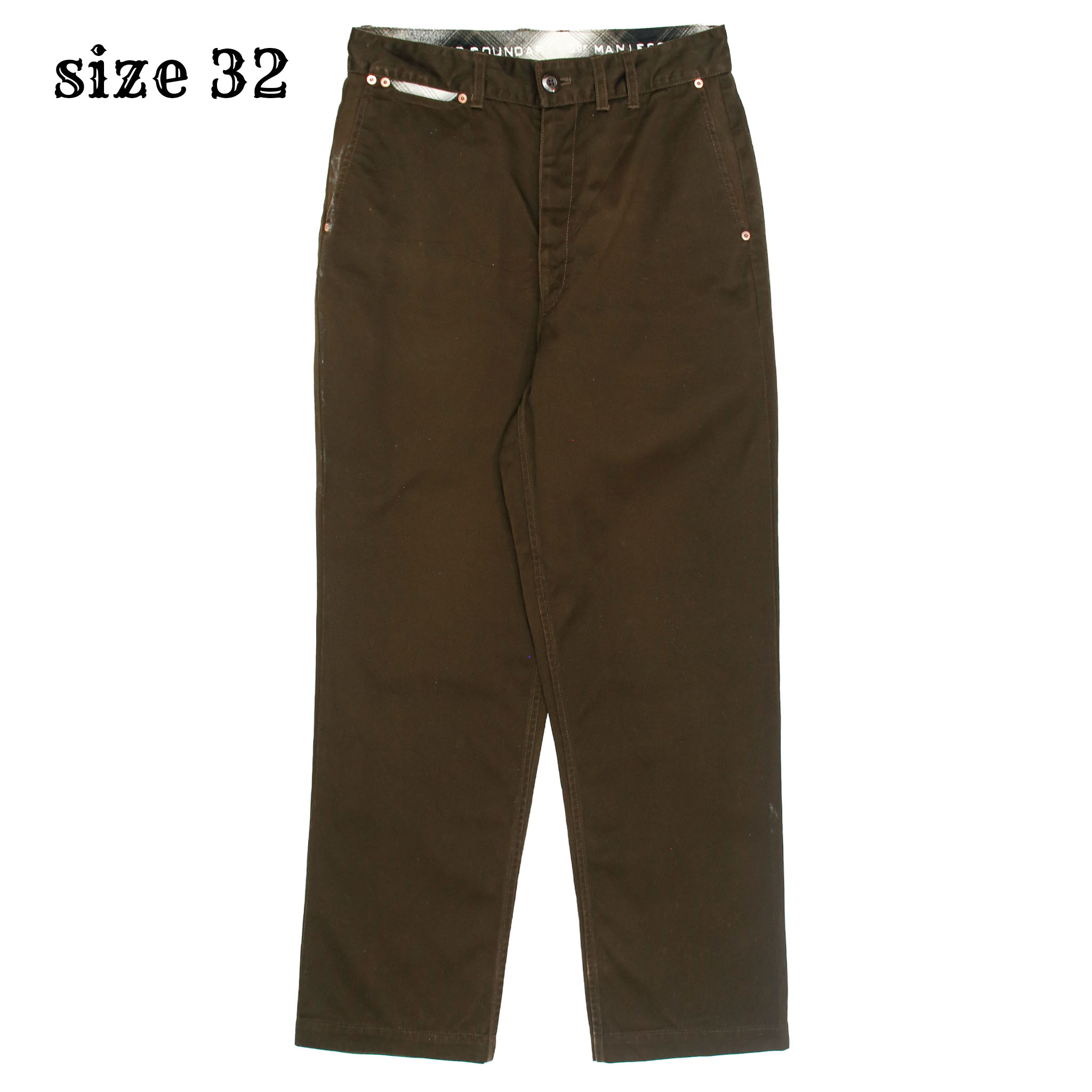 Manifest Creative Japan Made Pants Size 32