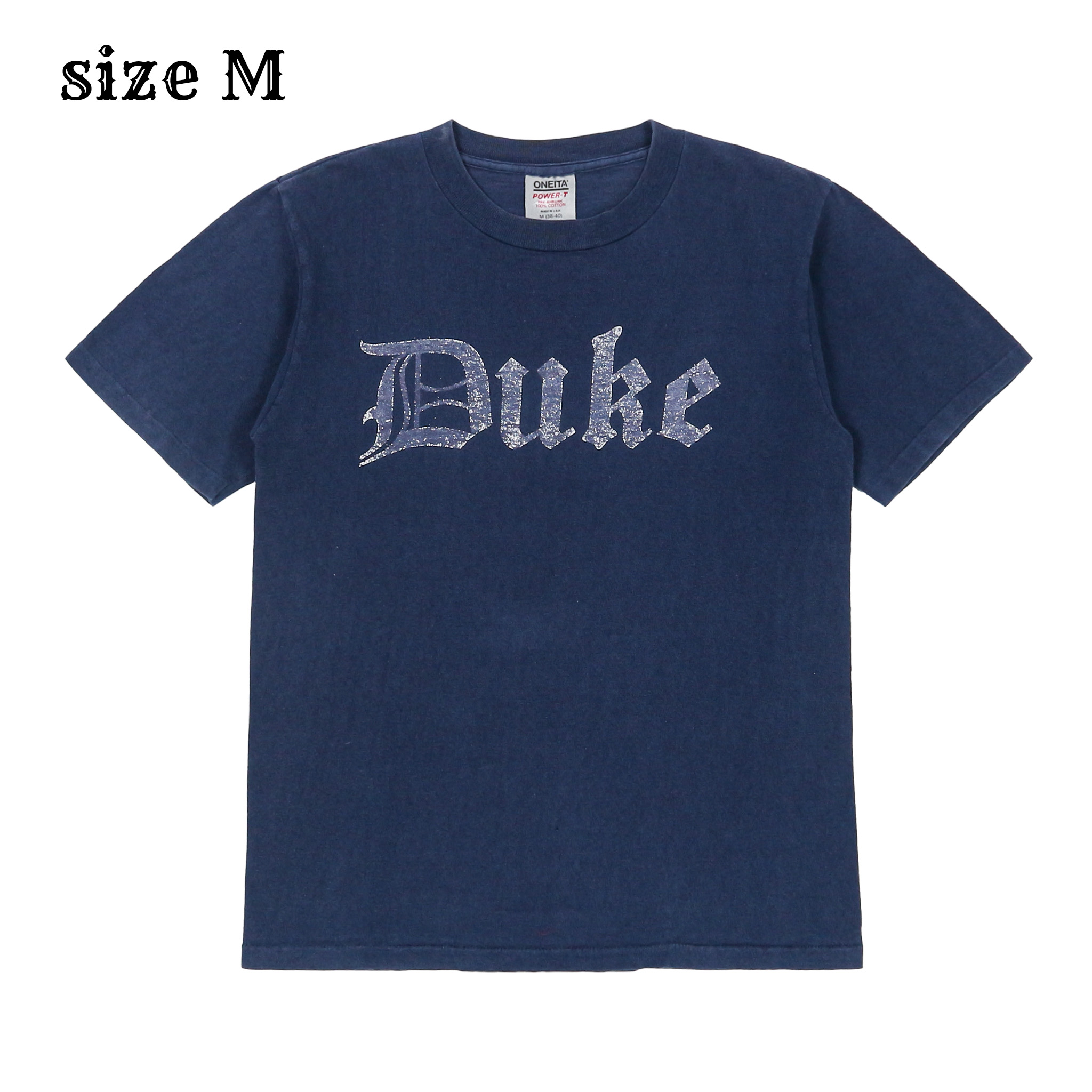 Vintage Oneita USA Duke Team Sport T-Shirt Size M